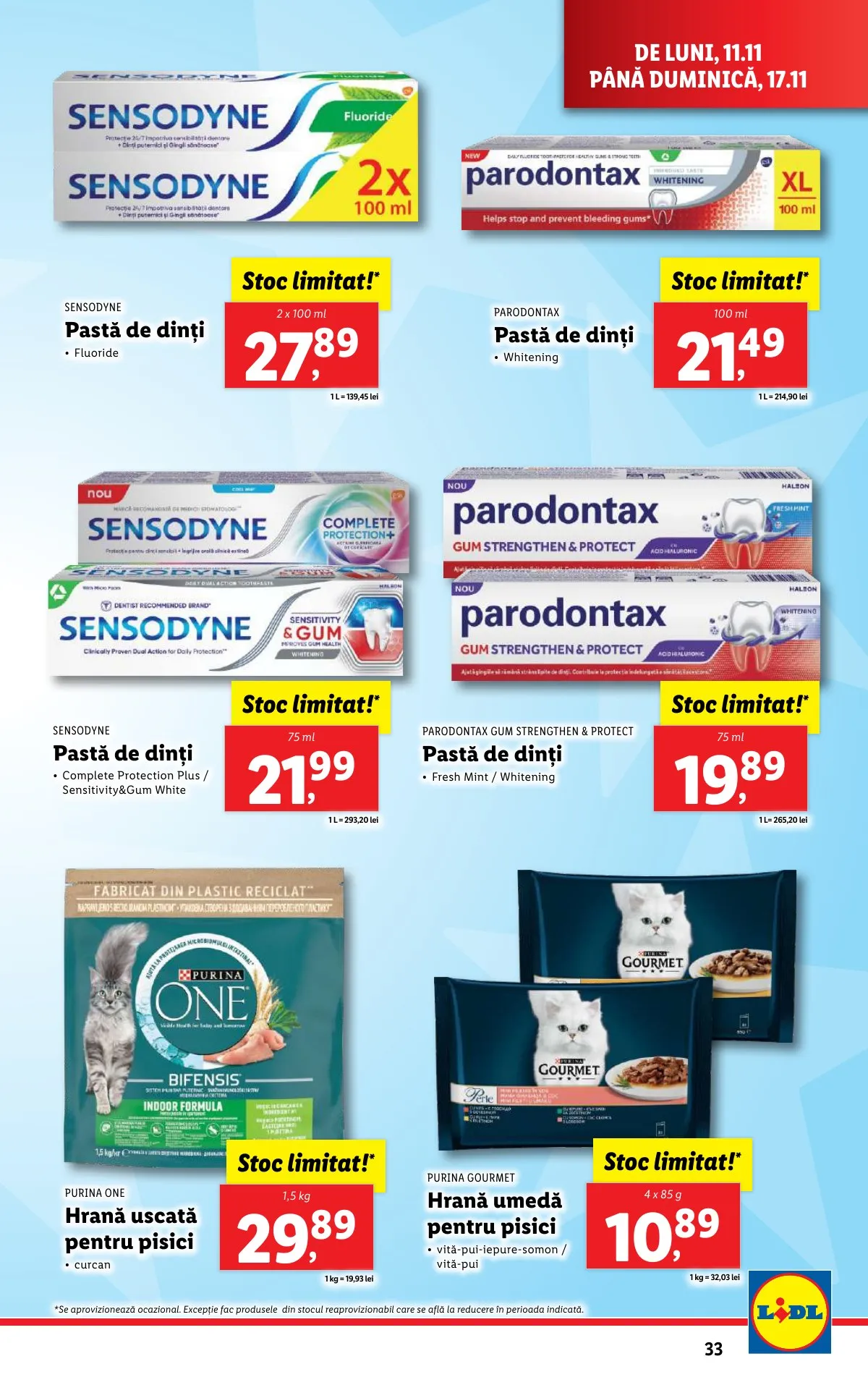 Lidl akciós újság Románia 11.11–11.17 – 33. oldal