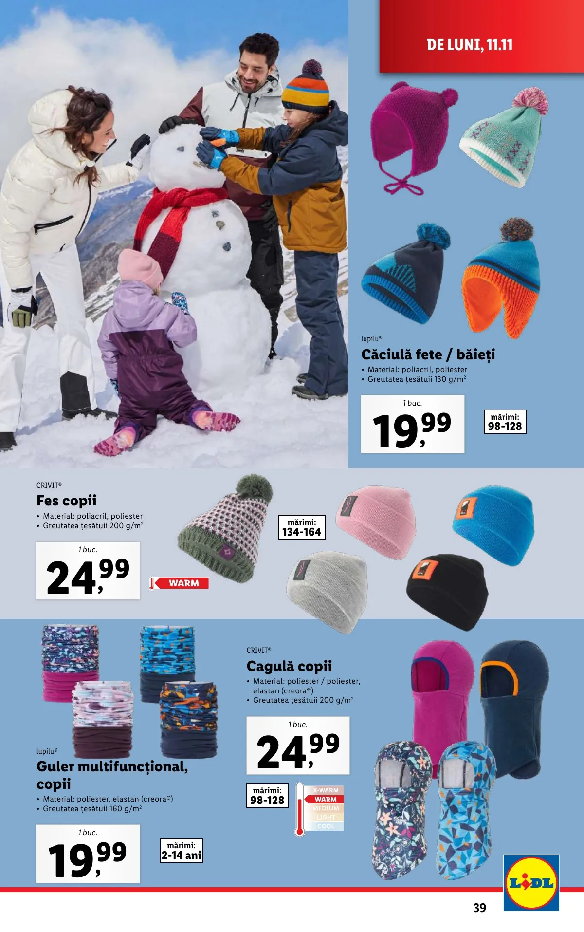 Lidl akciós újság Románia 11.11–11.17 – 39. oldal