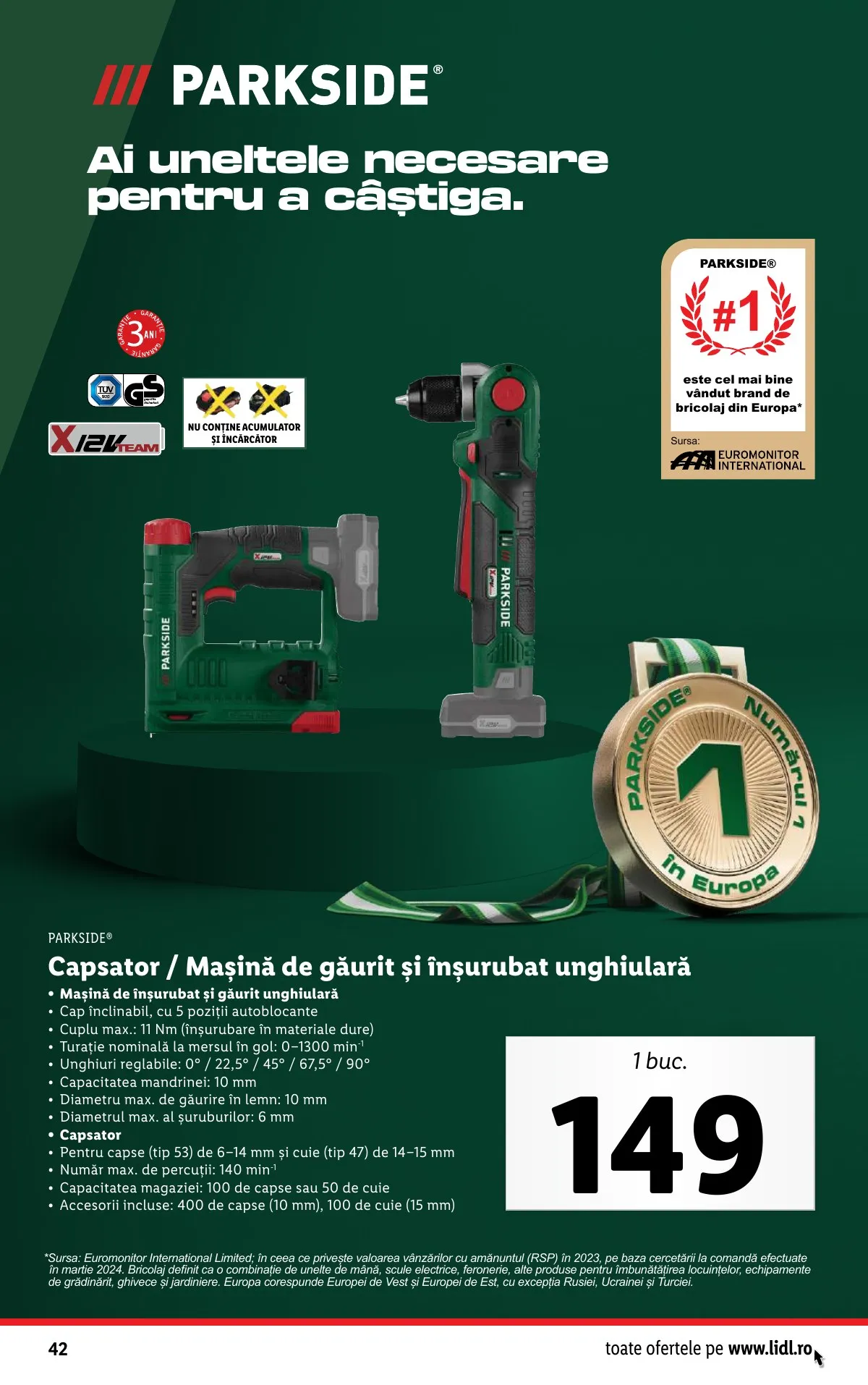 Lidl akciós újság Románia 11.11–11.17 – 42. oldal