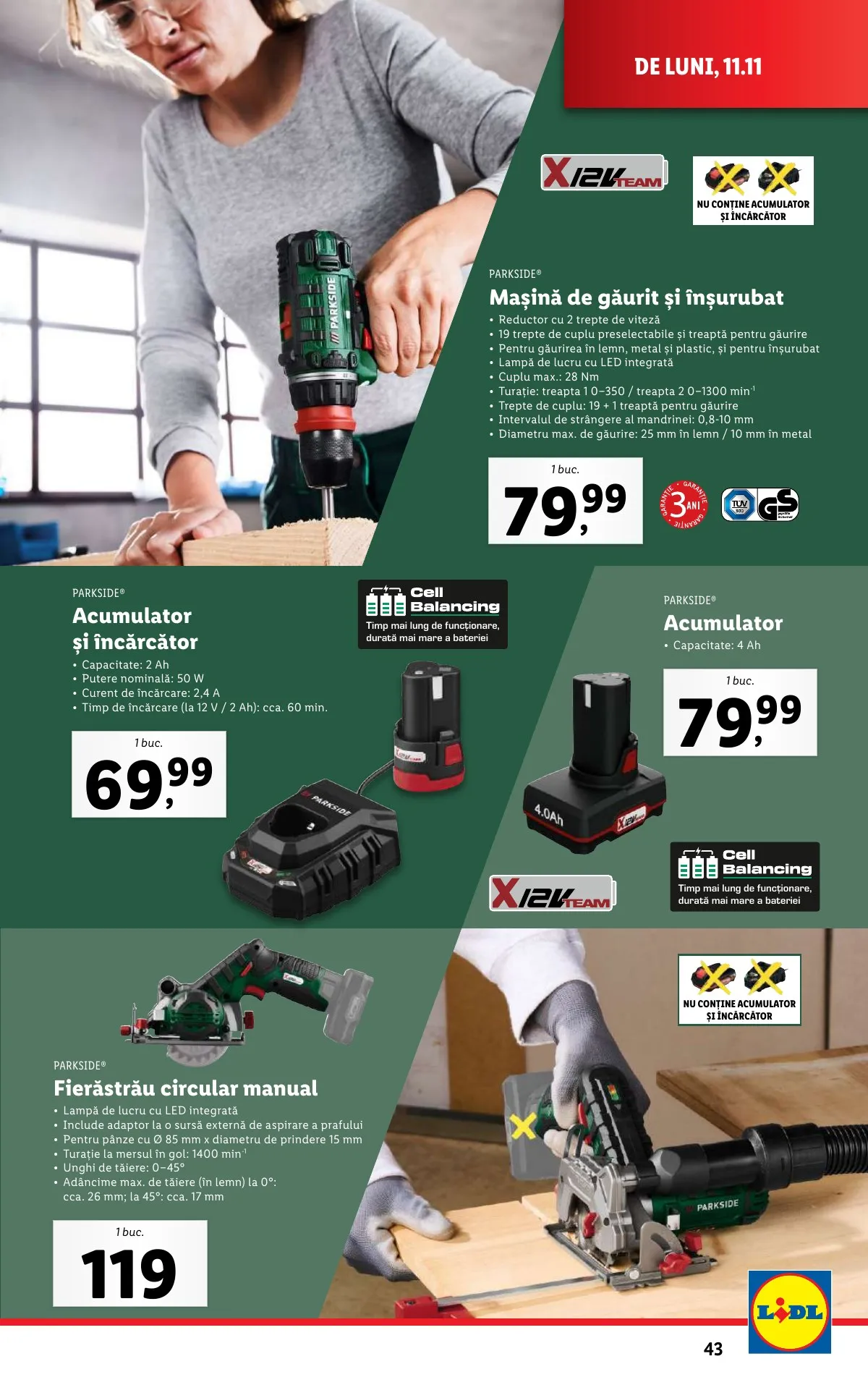 Lidl akciós újság Románia 11.11–11.17 – 43. oldal