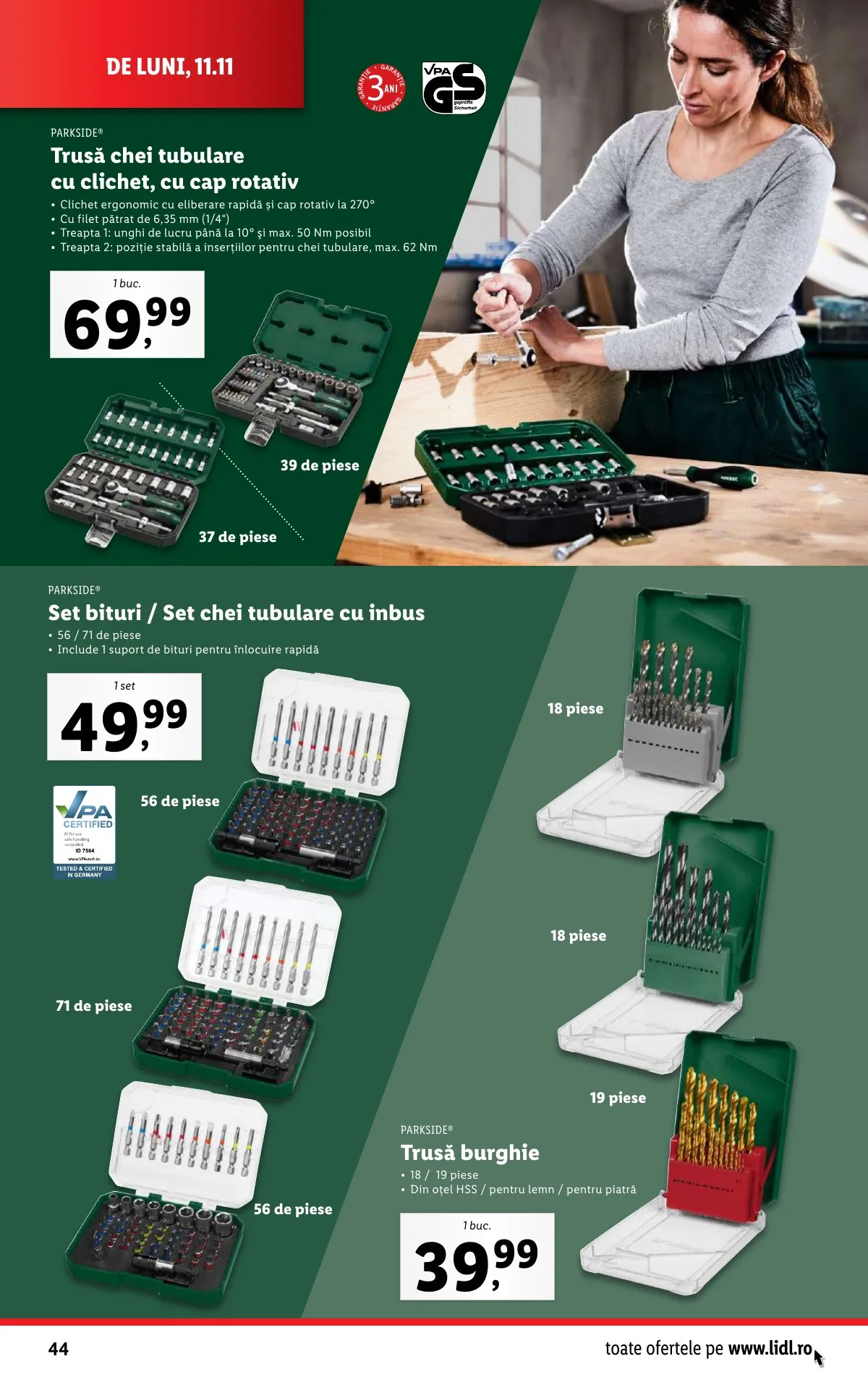 Lidl akciós újság Románia 11.11–11.17 – 44. oldal