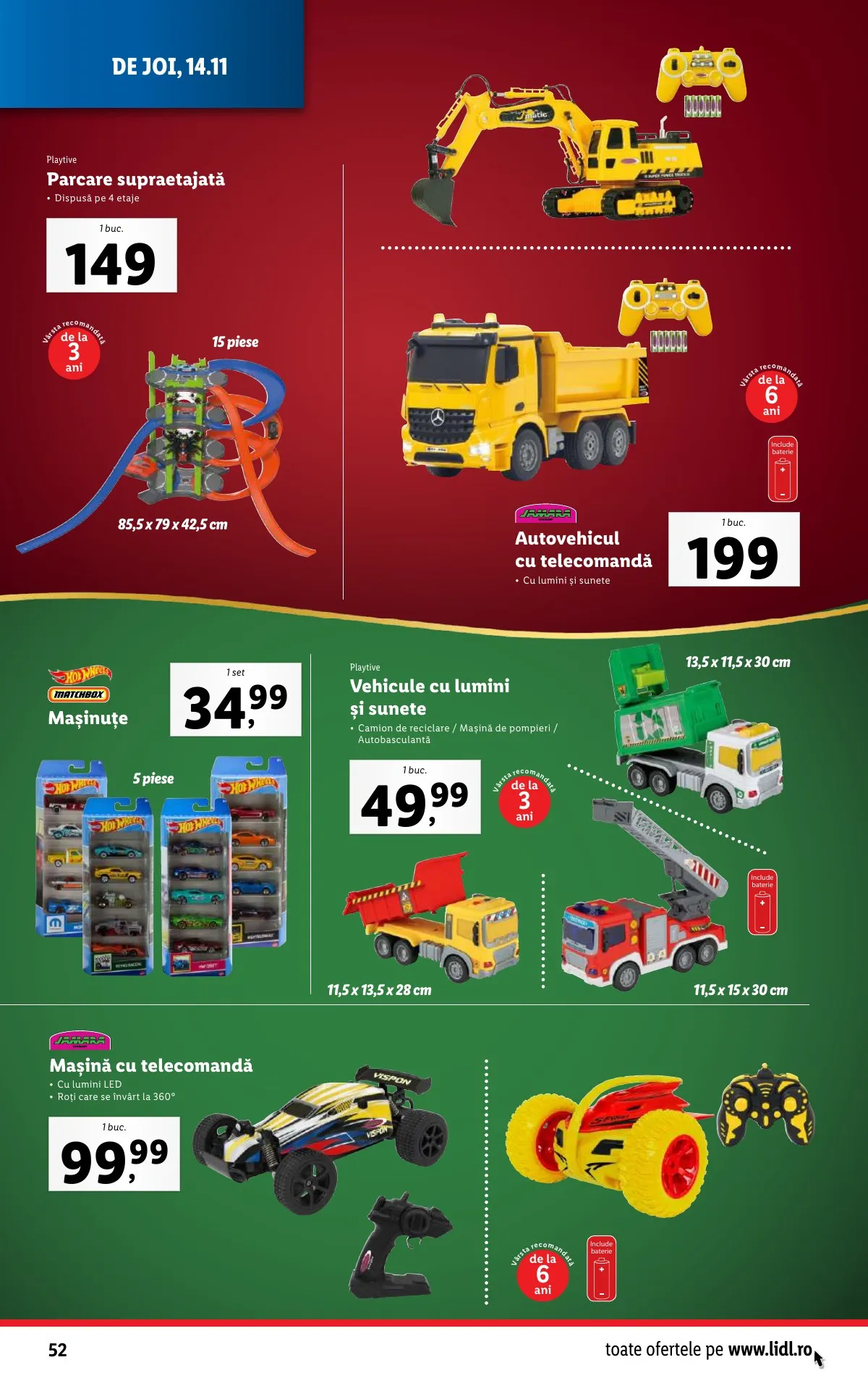 Lidl akciós újság Románia 11.11–11.17 – 52. oldal