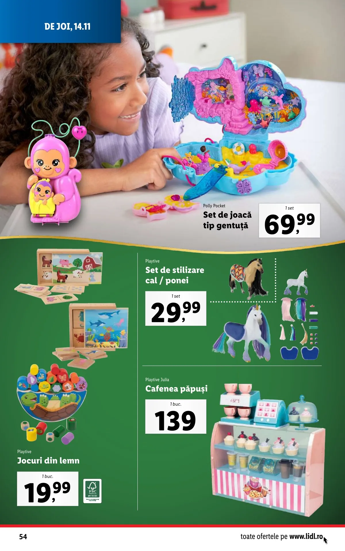 Lidl akciós újság Románia 11.11–11.17 – 54. oldal