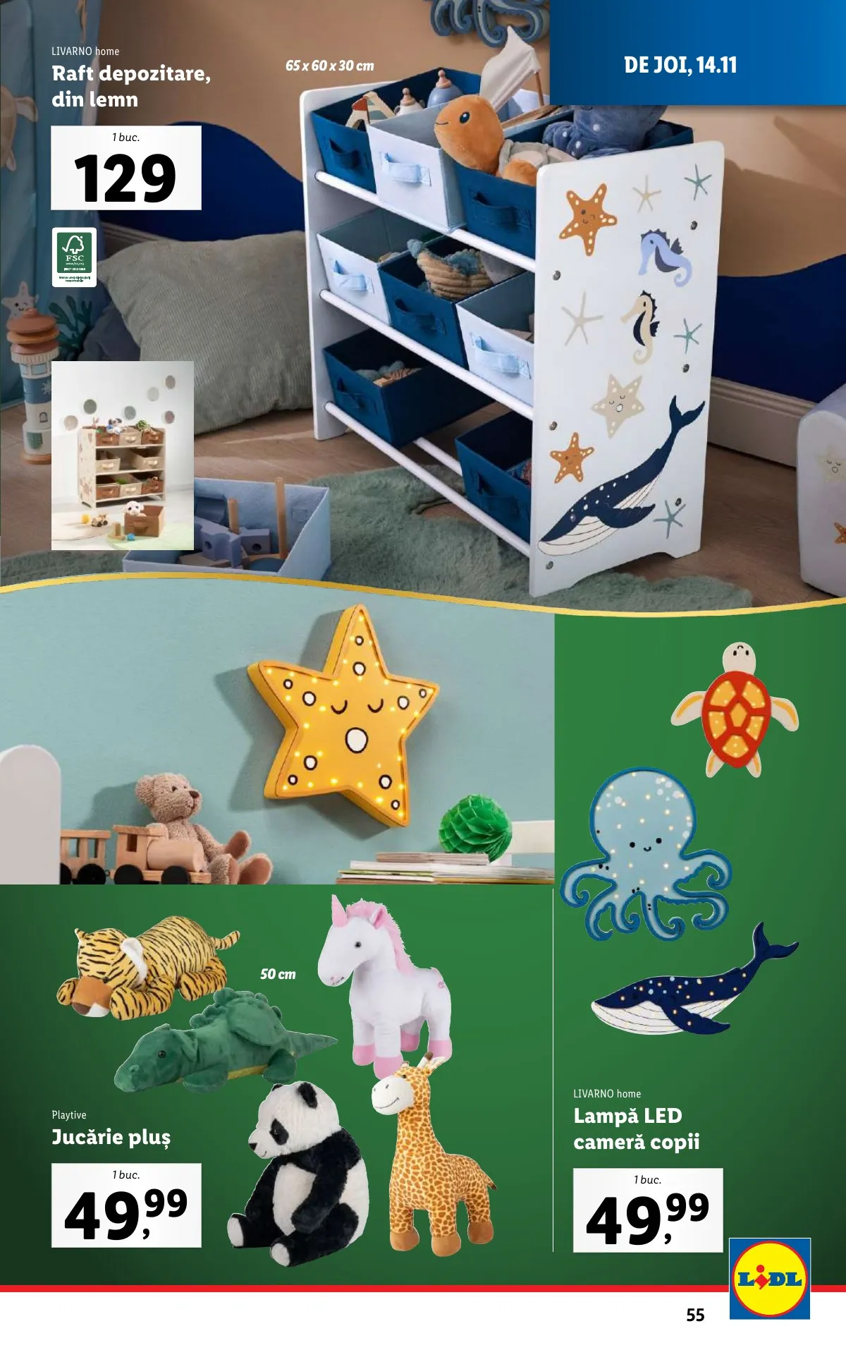 Lidl akciós újság Románia 11.11–11.17 – 55. oldal