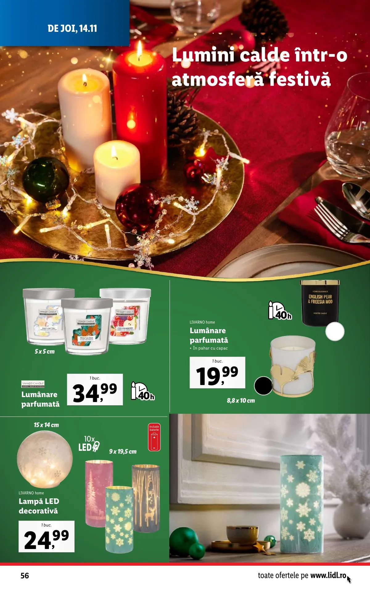 Lidl akciós újság Románia 11.11–11.17 – 56. oldal