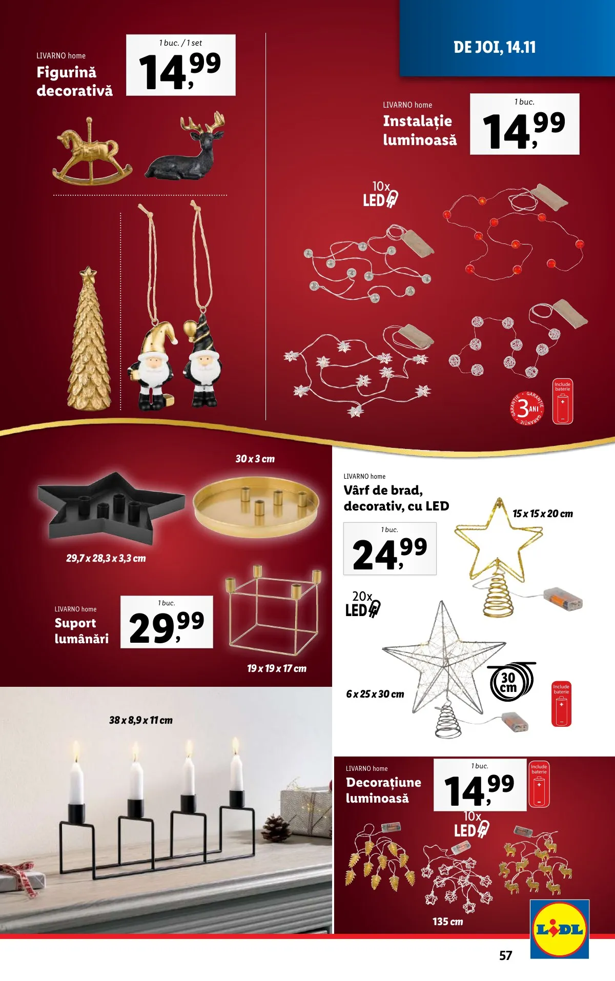 Lidl akciós újság Románia 11.11–11.17 – 57. oldal