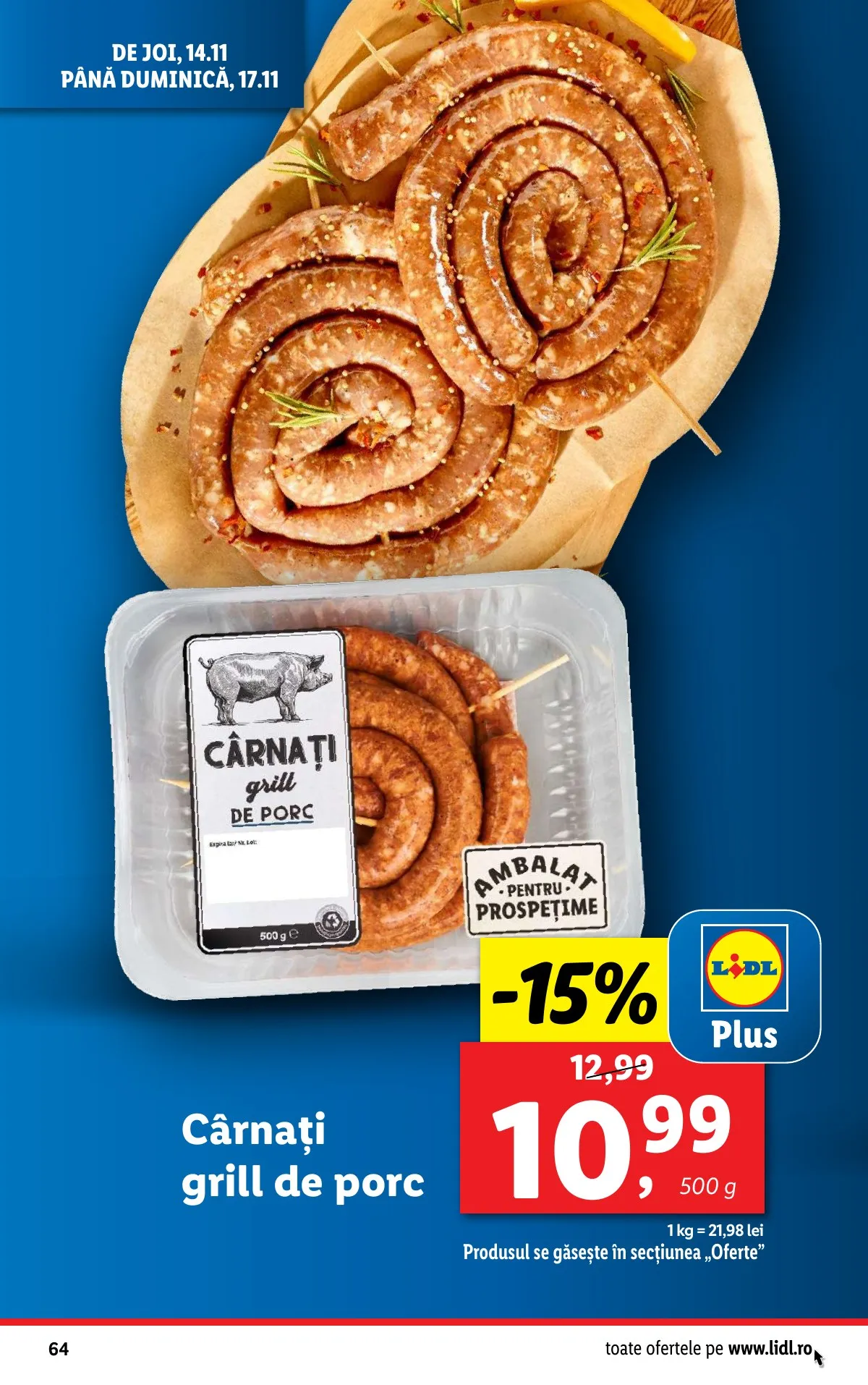 Lidl akciós újság Románia 11.11–11.17 – 64. oldal