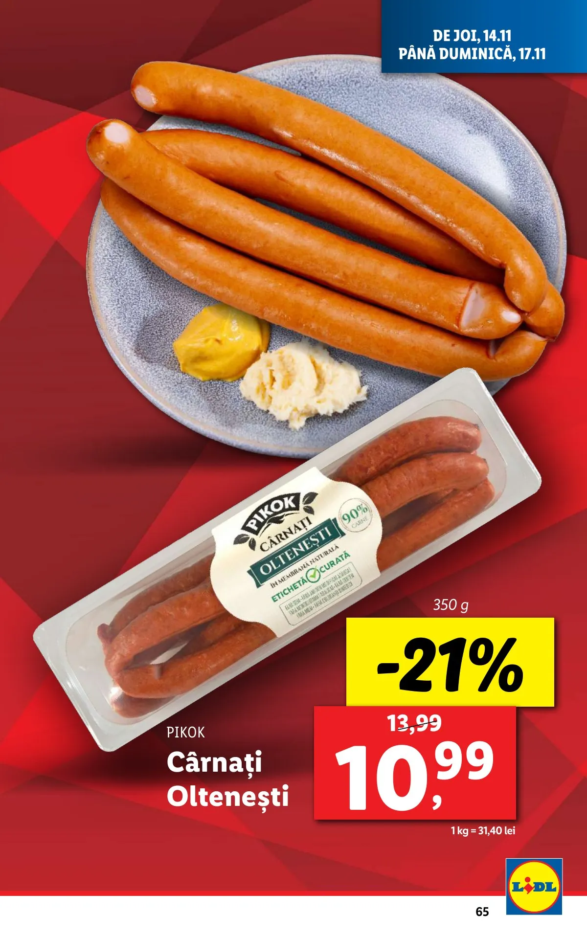 Lidl akciós újság Románia 11.11–11.17 – 65. oldal