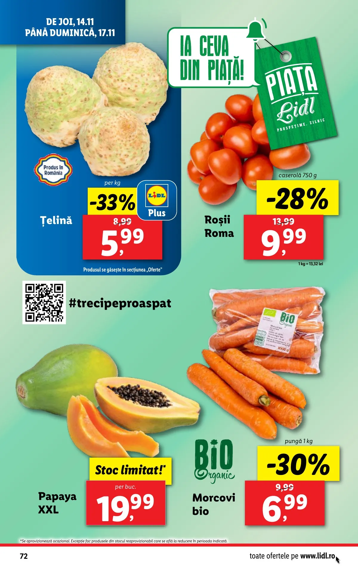 Lidl akciós újság Románia 11.11–11.17 – 72. oldal