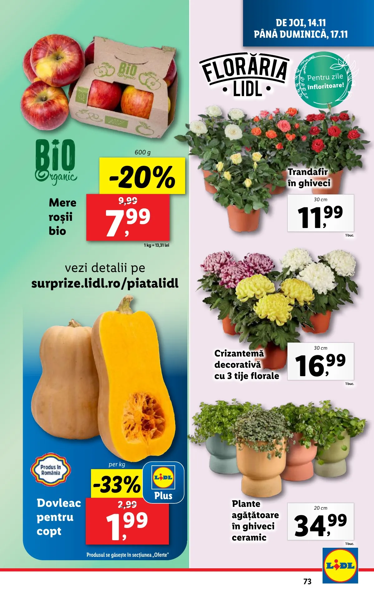 Lidl akciós újság Románia 11.11–11.17 – 73. oldal