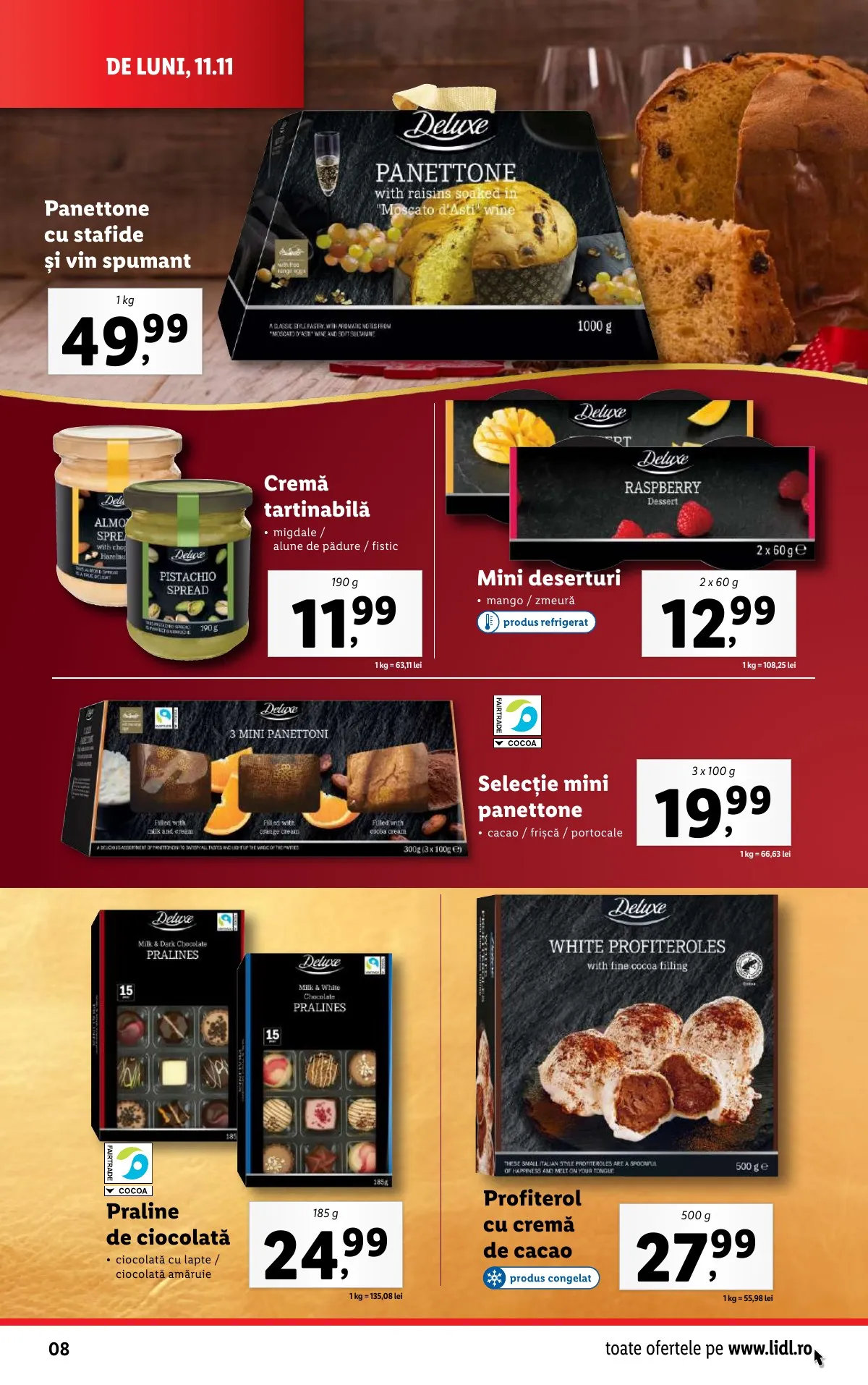 Lidl akciós újság Románia 11.11–11.17 – 8. oldal