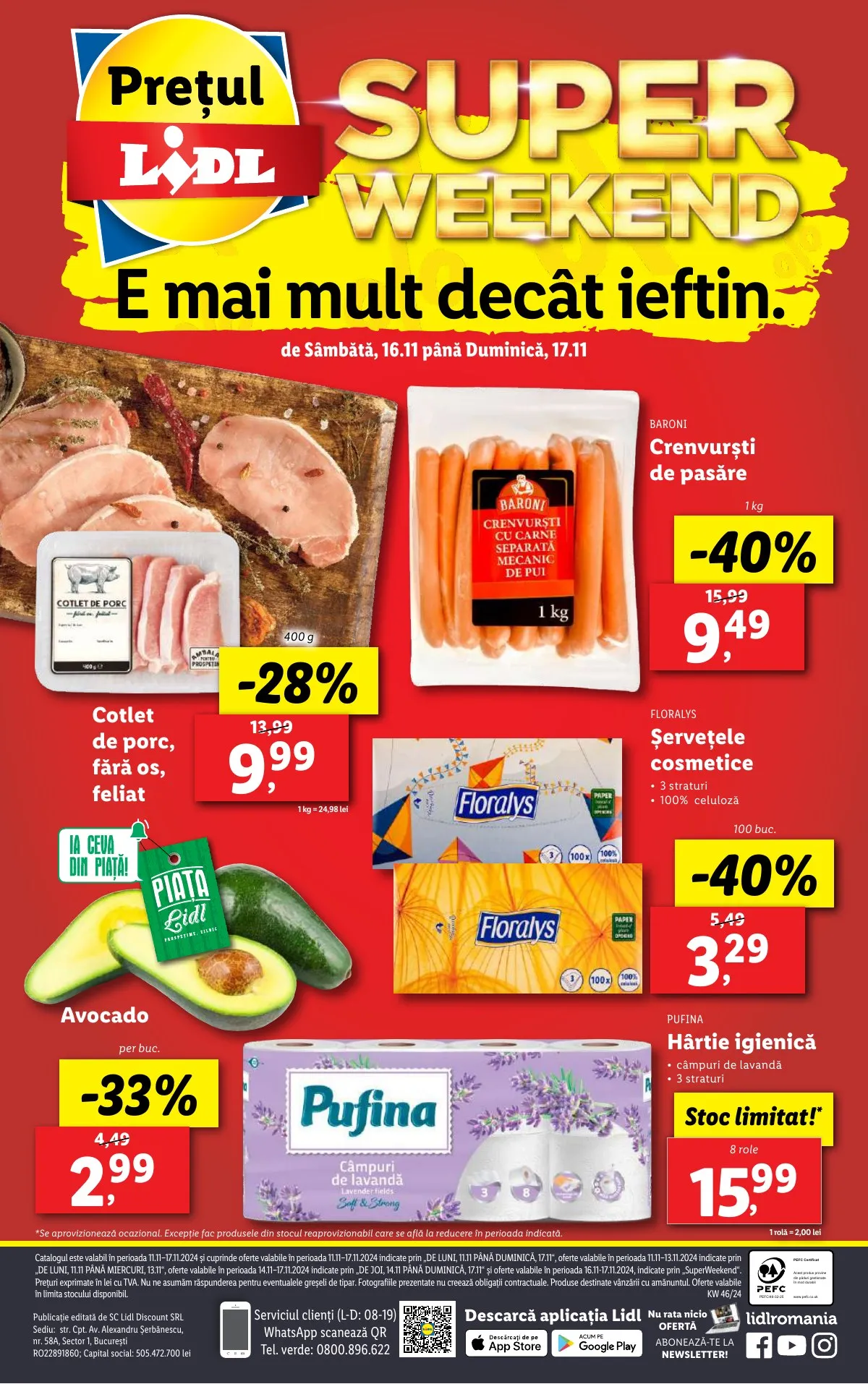 Lidl akciós újság Románia 11.11–11.17 – 82. oldal