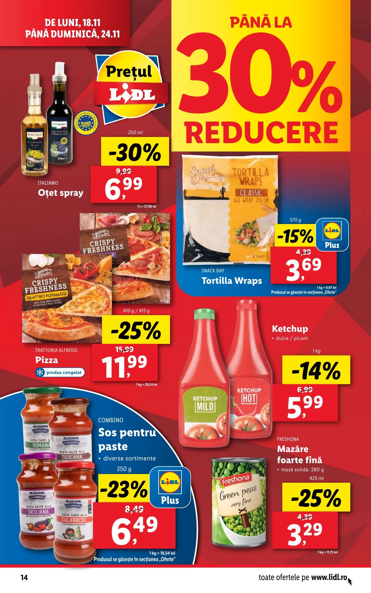 Lidl akciós újság Románia 11.18–11.24 – 14. oldal