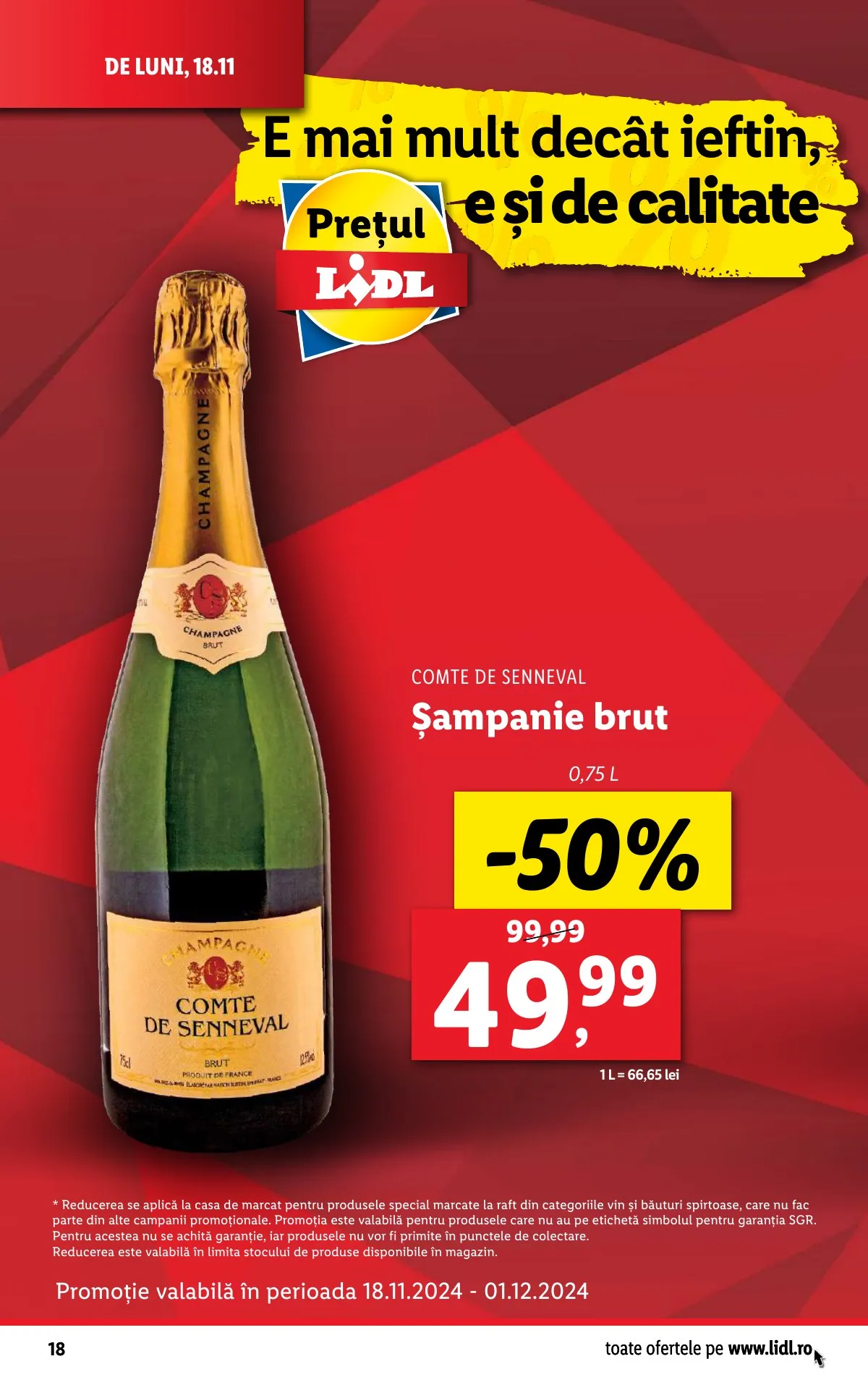 Lidl akciós újság Románia 11.18–11.24 – 18. oldal