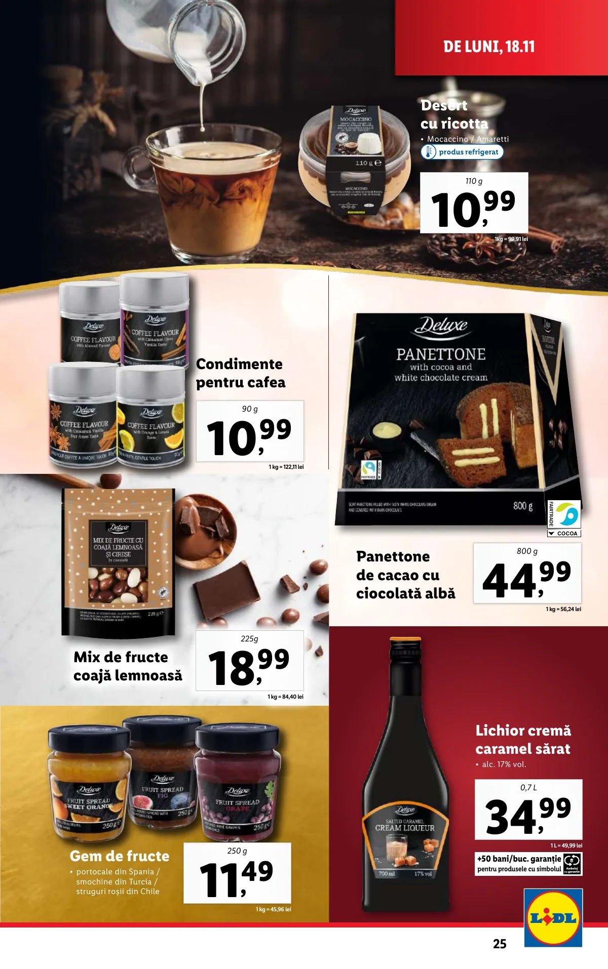 Lidl akciós újság Románia 11.18–11.24 – 25. oldal