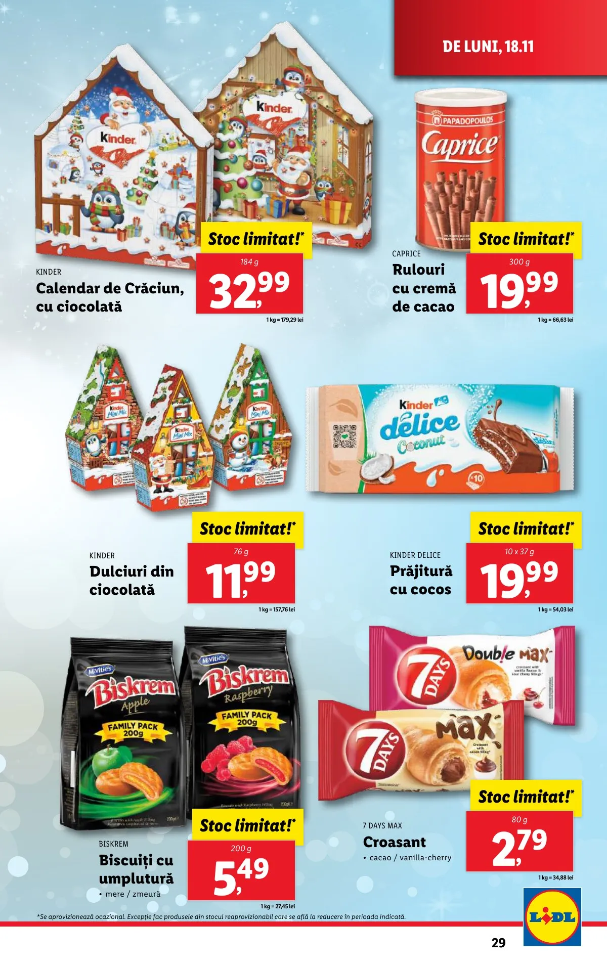 Lidl akciós újság Románia 11.18–11.24 – 29. oldal