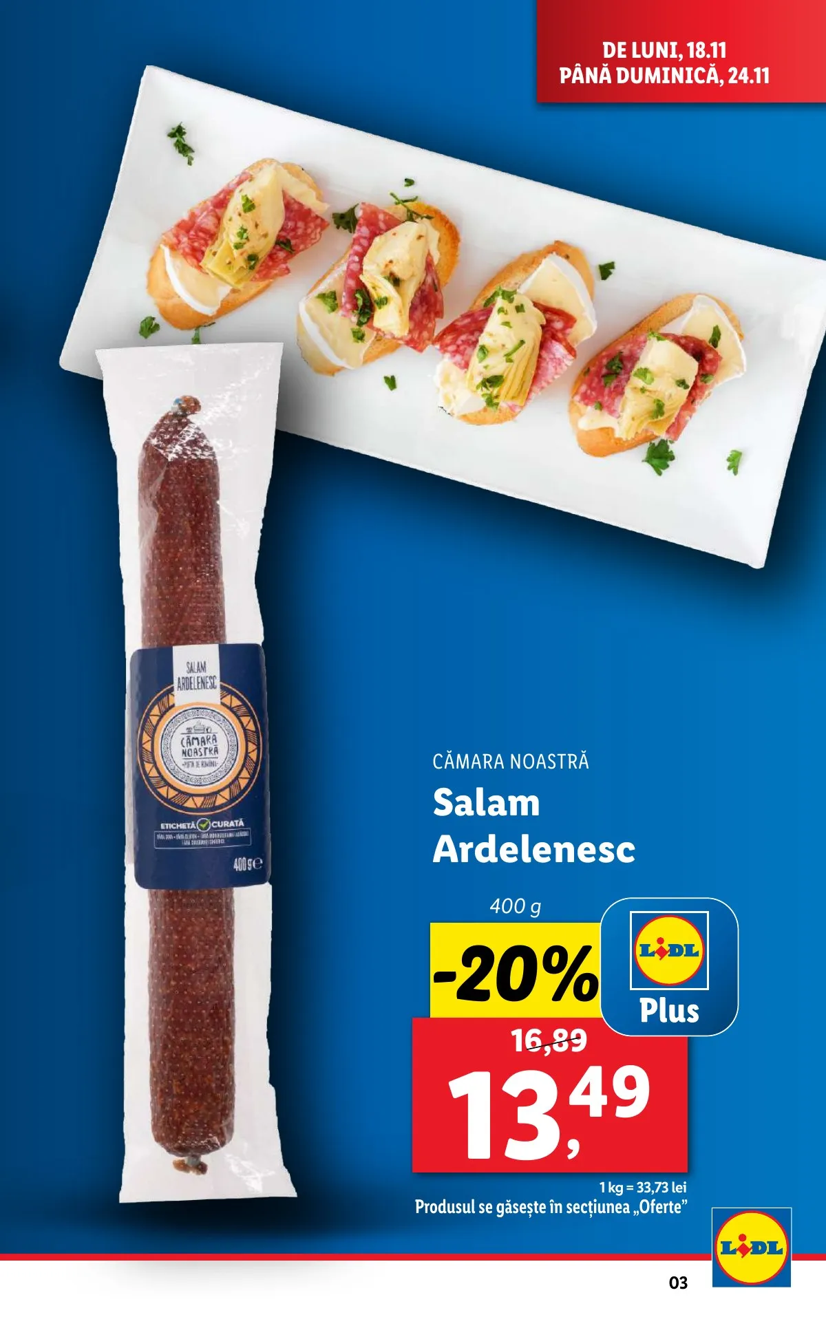 Lidl akciós újság Románia 11.18–11.24 – 3. oldal