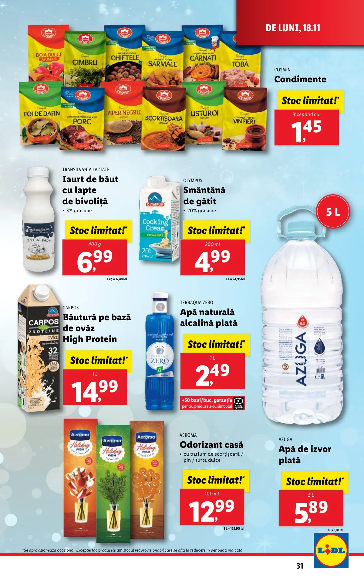 Lidl akciós újság Románia 11.18–11.24 – 31. oldal