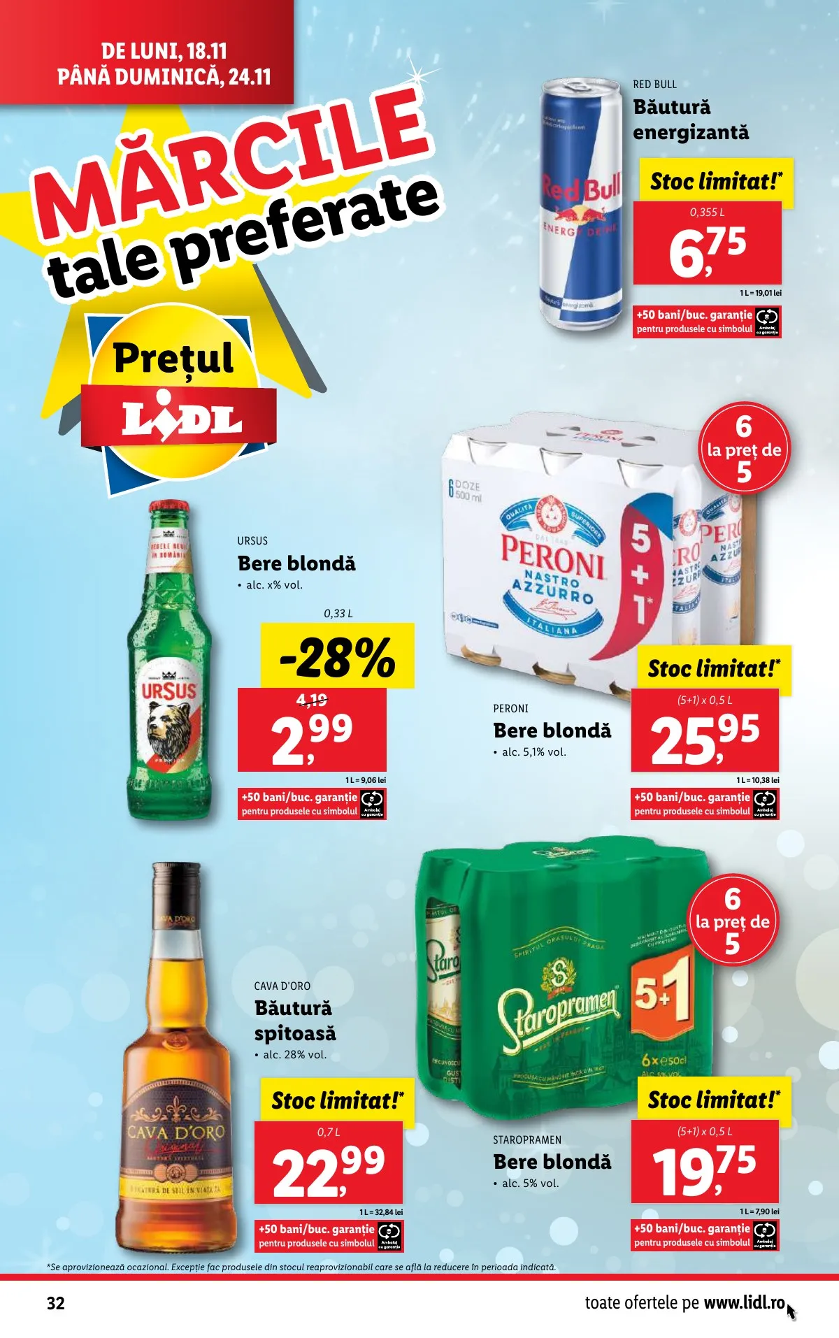 Lidl akciós újság Románia 11.18–11.24 – 32. oldal