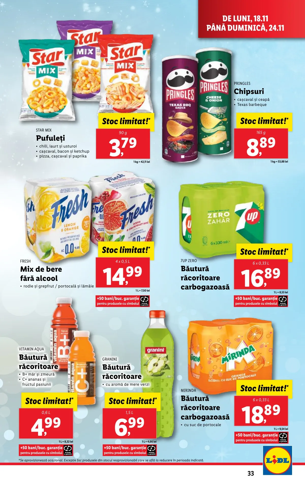 Lidl akciós újság Románia 11.18–11.24 – 33. oldal