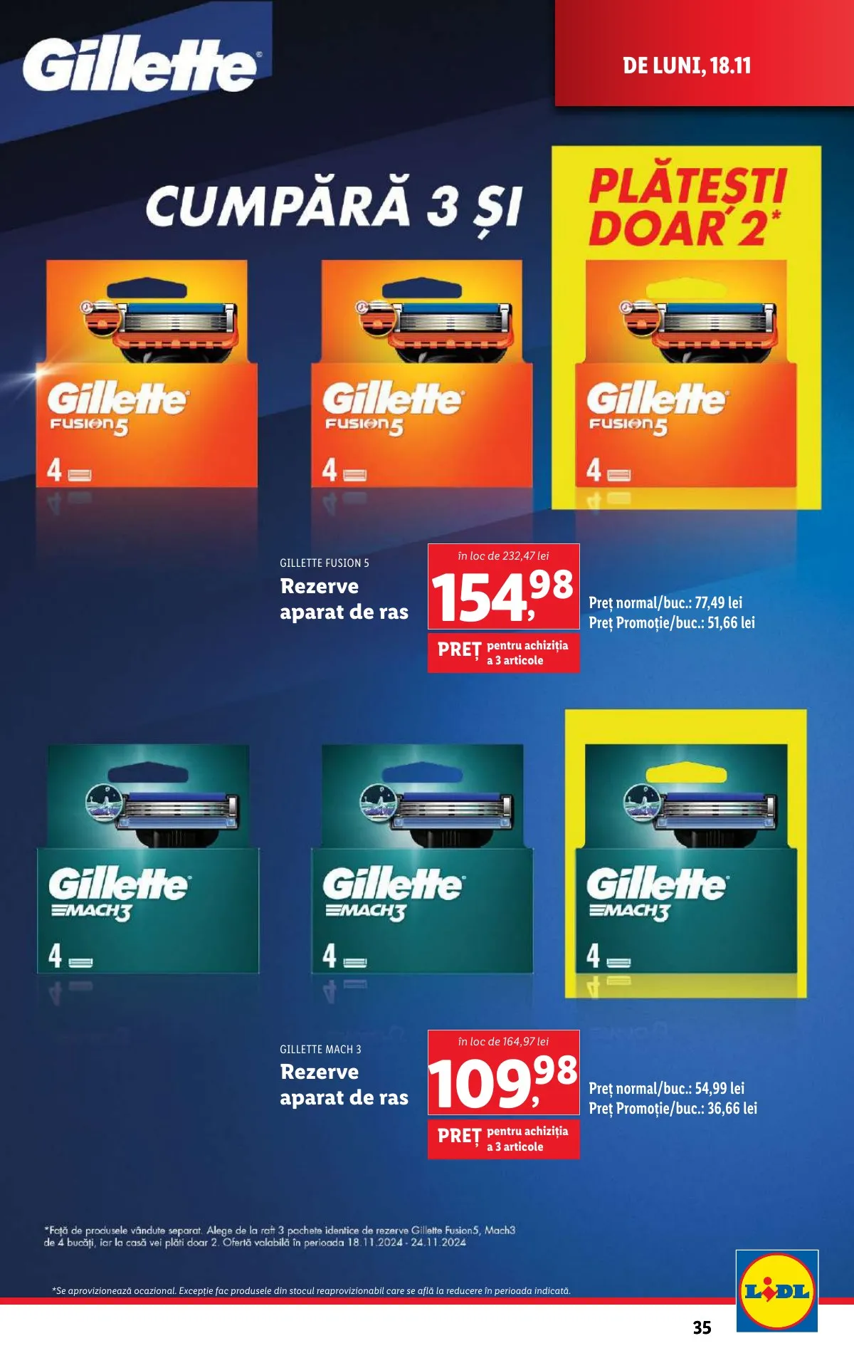 Lidl akciós újság Románia 11.18–11.24 – 35. oldal