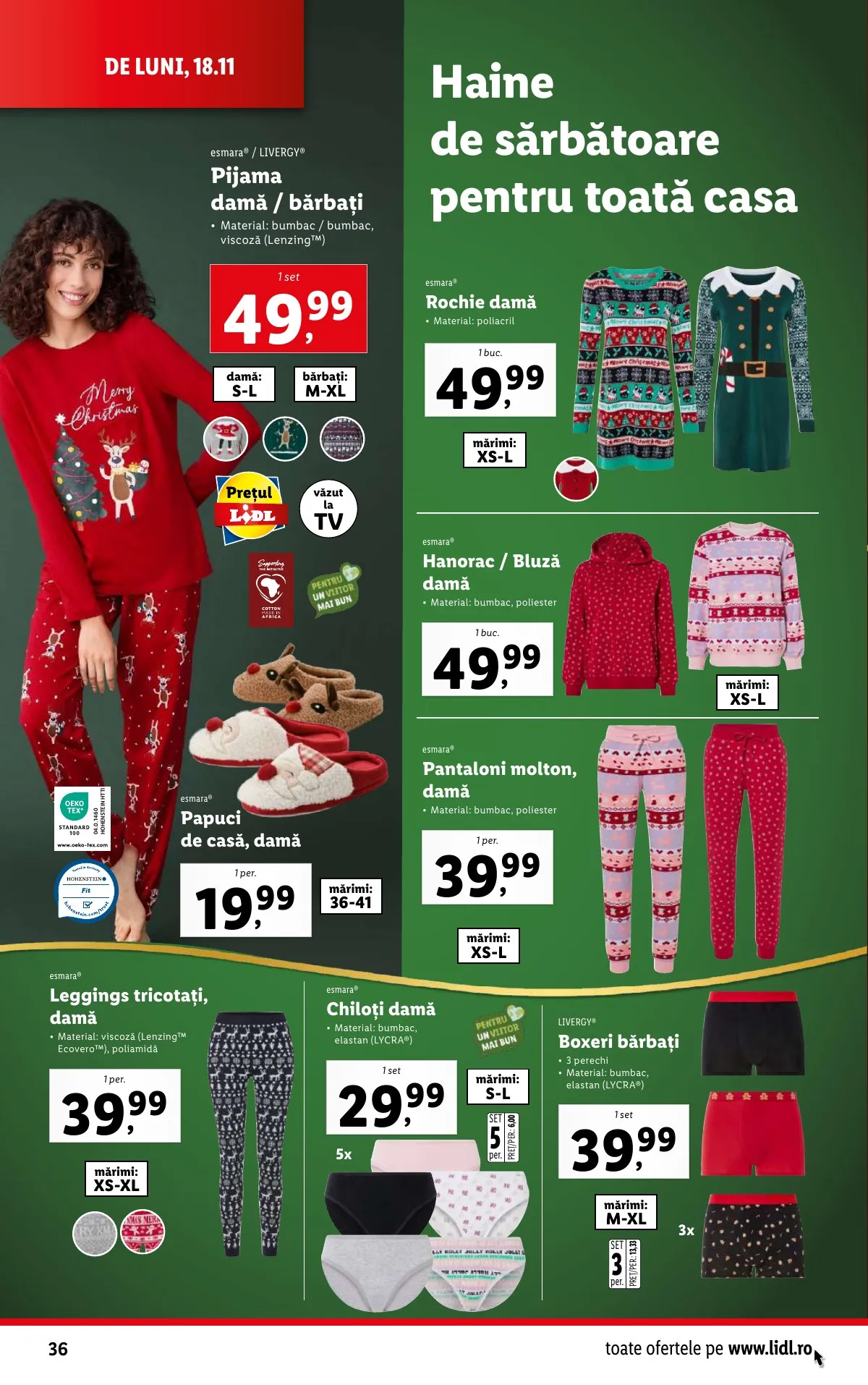 Lidl akciós újság Románia 11.18–11.24 – 36. oldal