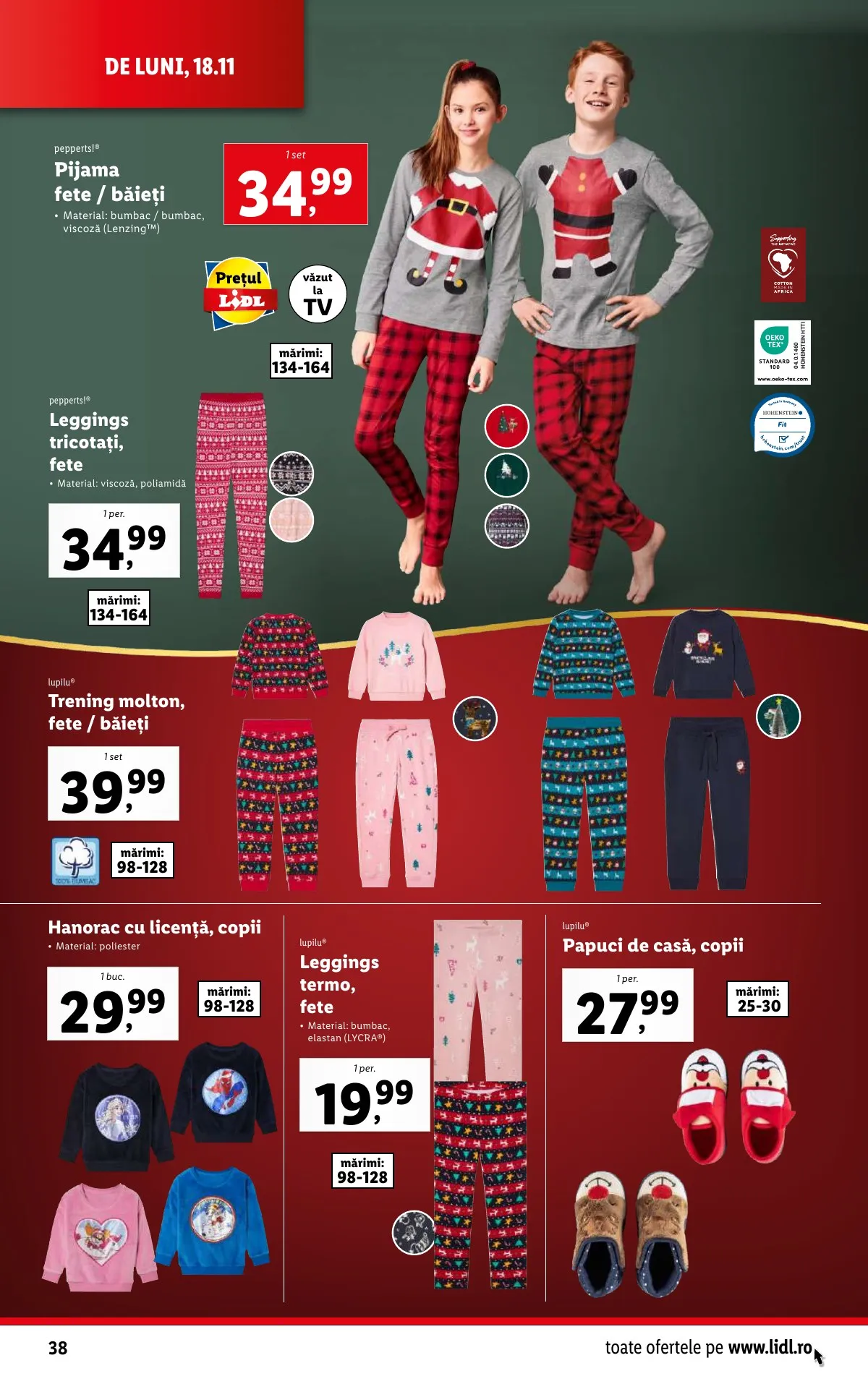 Lidl akciós újság Románia 11.18–11.24 – 38. oldal