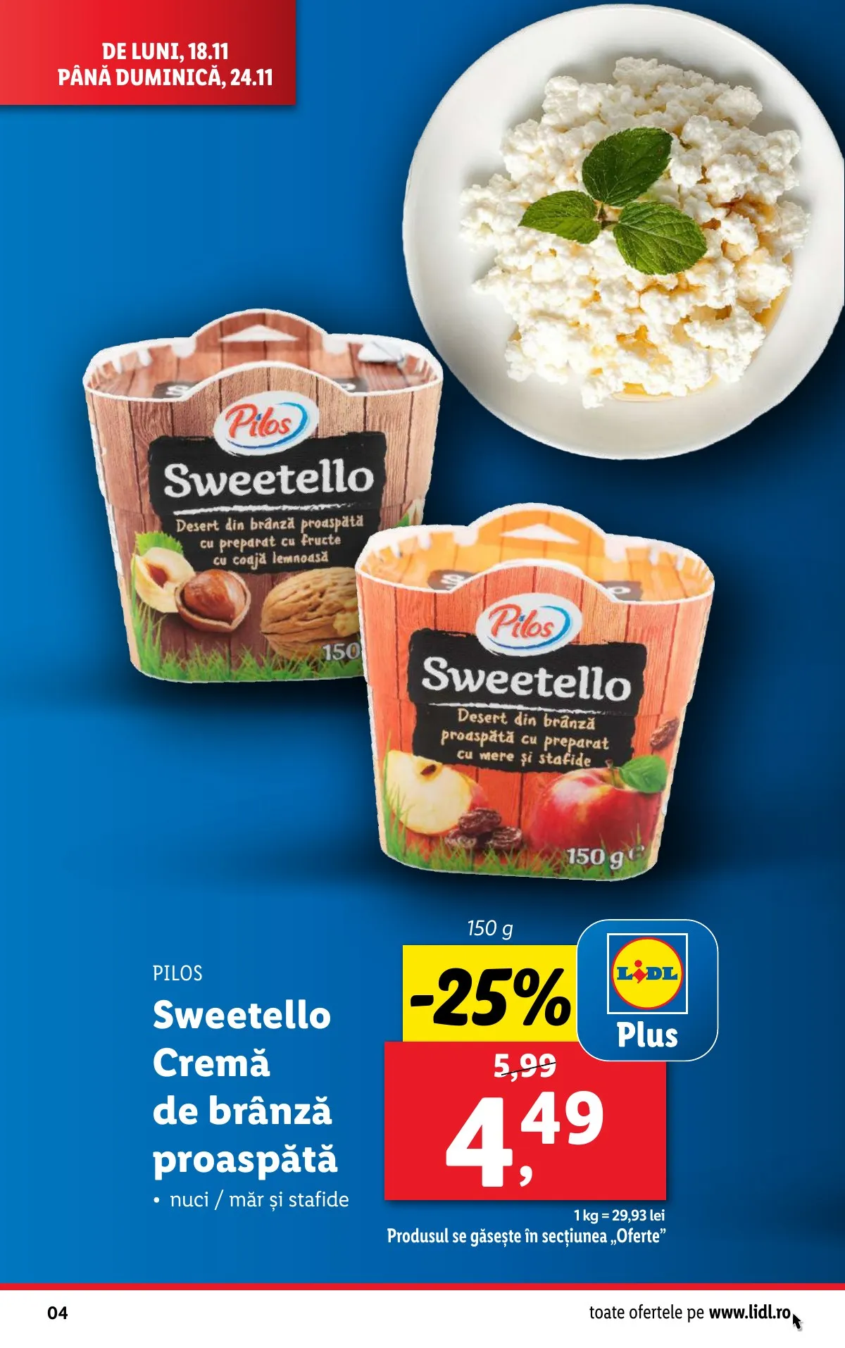 Lidl akciós újság Románia 11.18–11.24 – 4. oldal