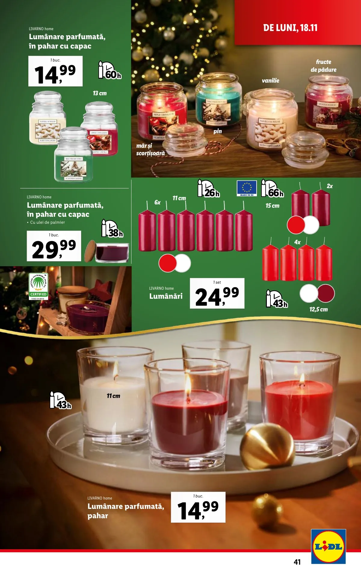 Lidl akciós újság Románia 11.18–11.24 – 41. oldal
