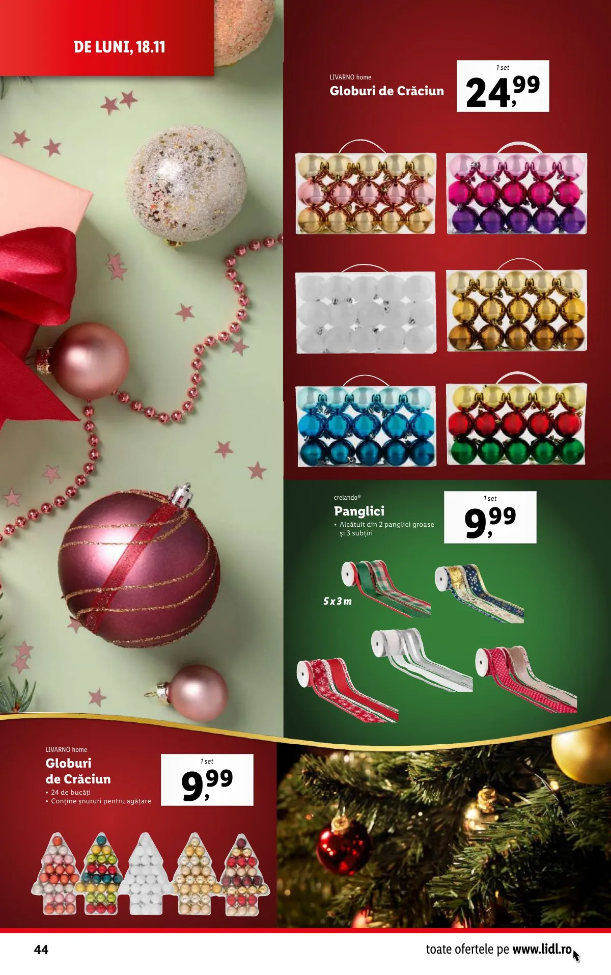 Lidl akciós újság Románia 11.18–11.24 – 44. oldal