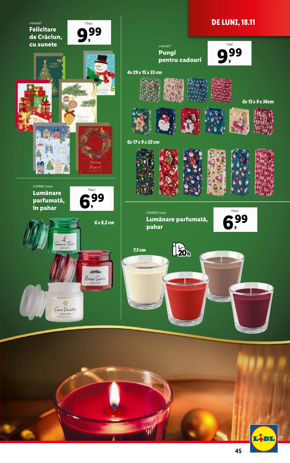 Lidl akciós újság Románia 11.18–11.24 – 45. oldal