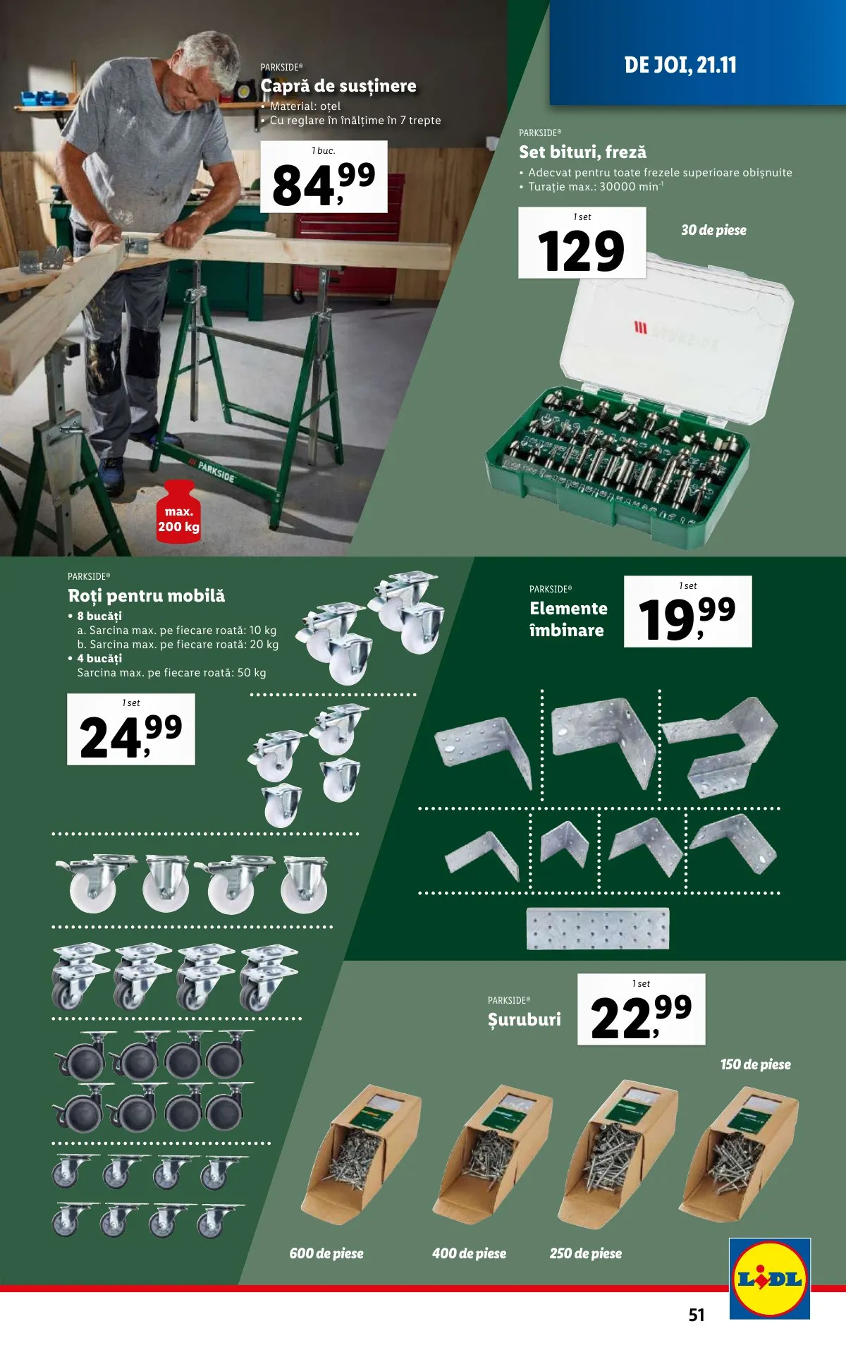 Lidl akciós újság Románia 11.18–11.24 – 51. oldal