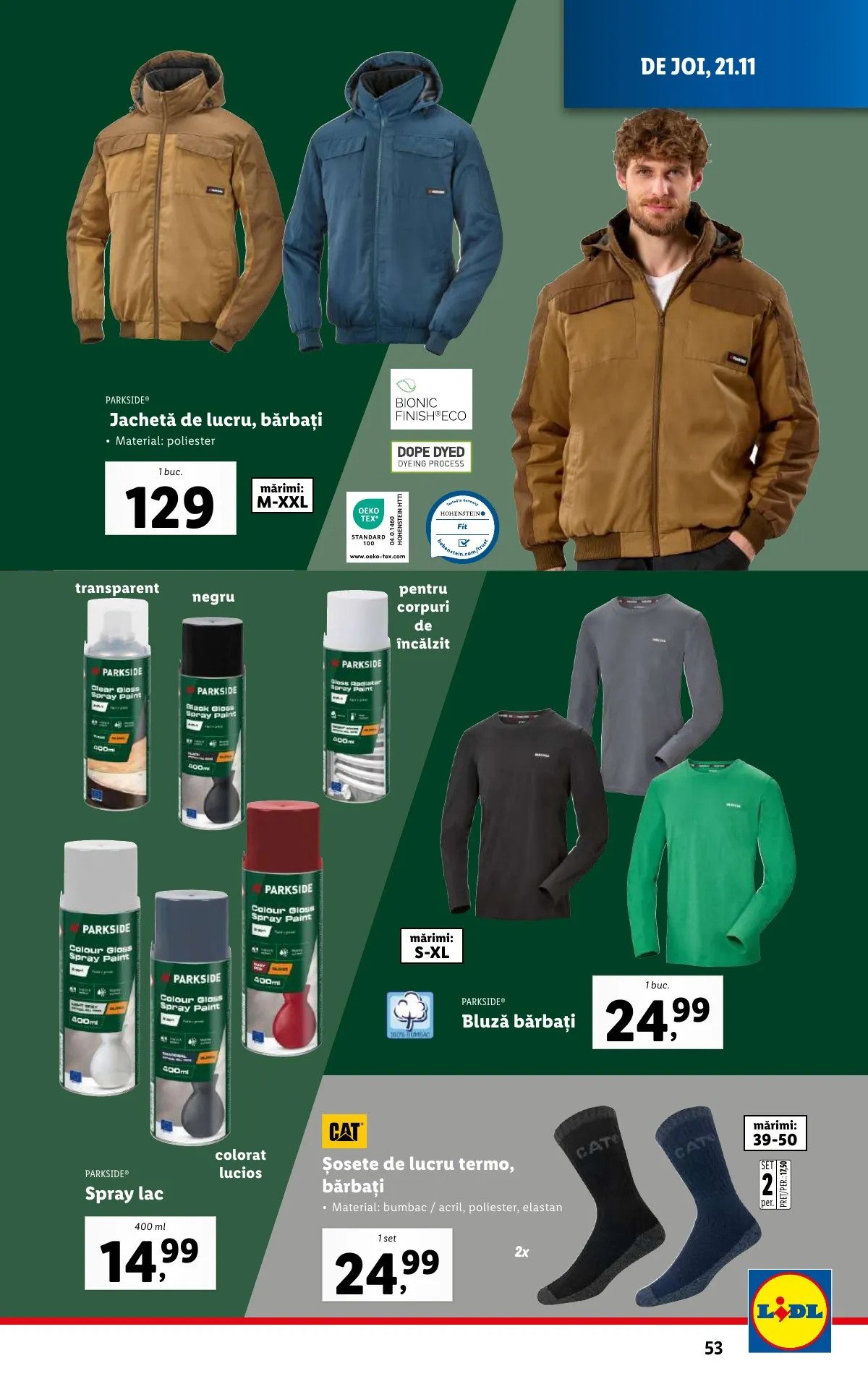Lidl akciós újság Románia 11.18–11.24 – 53. oldal