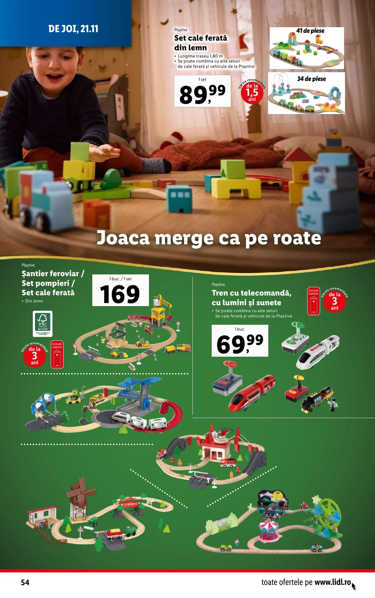 Lidl akciós újság Románia 11.18–11.24 – 54. oldal