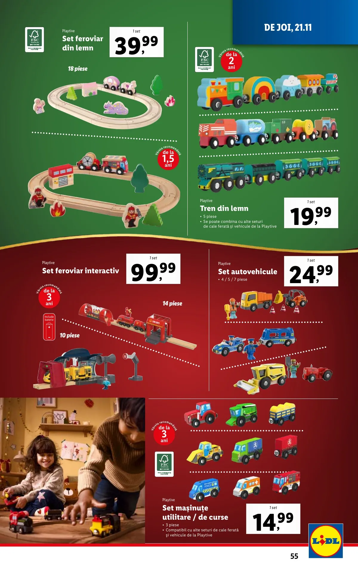 Lidl akciós újság Románia 11.18–11.24 – 55. oldal