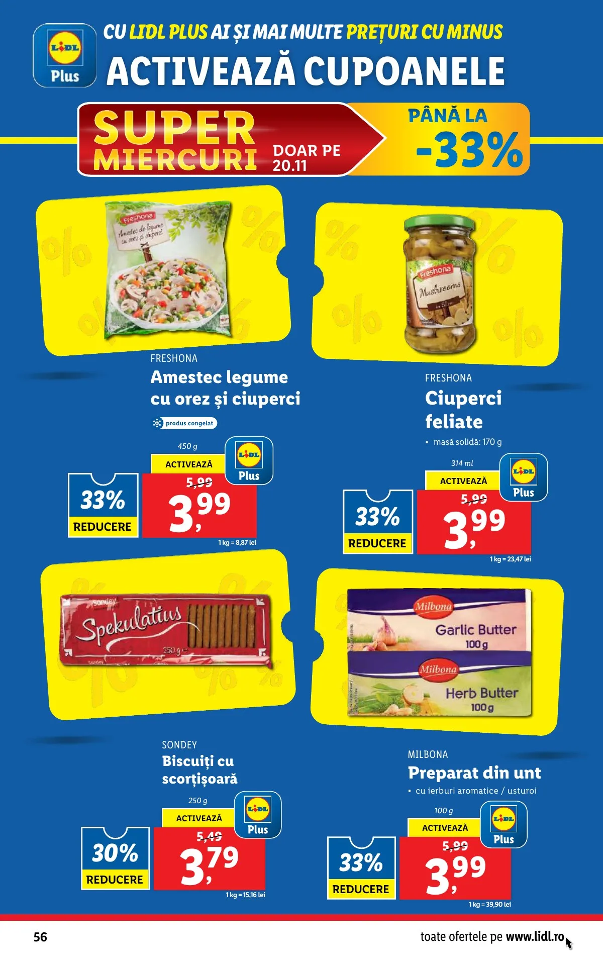 Lidl akciós újság Románia 11.18–11.24 – 56. oldal