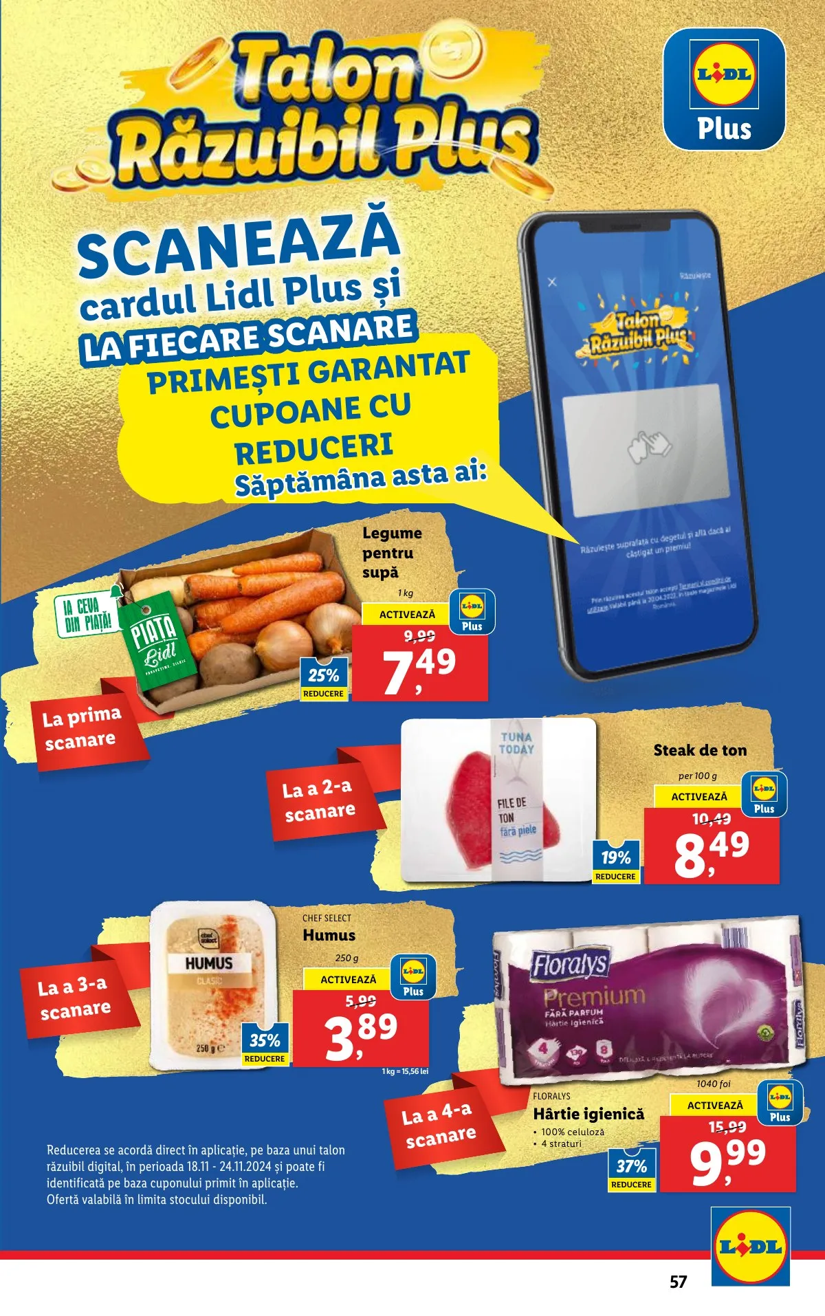 Lidl akciós újság Románia 11.18–11.24 – 57. oldal