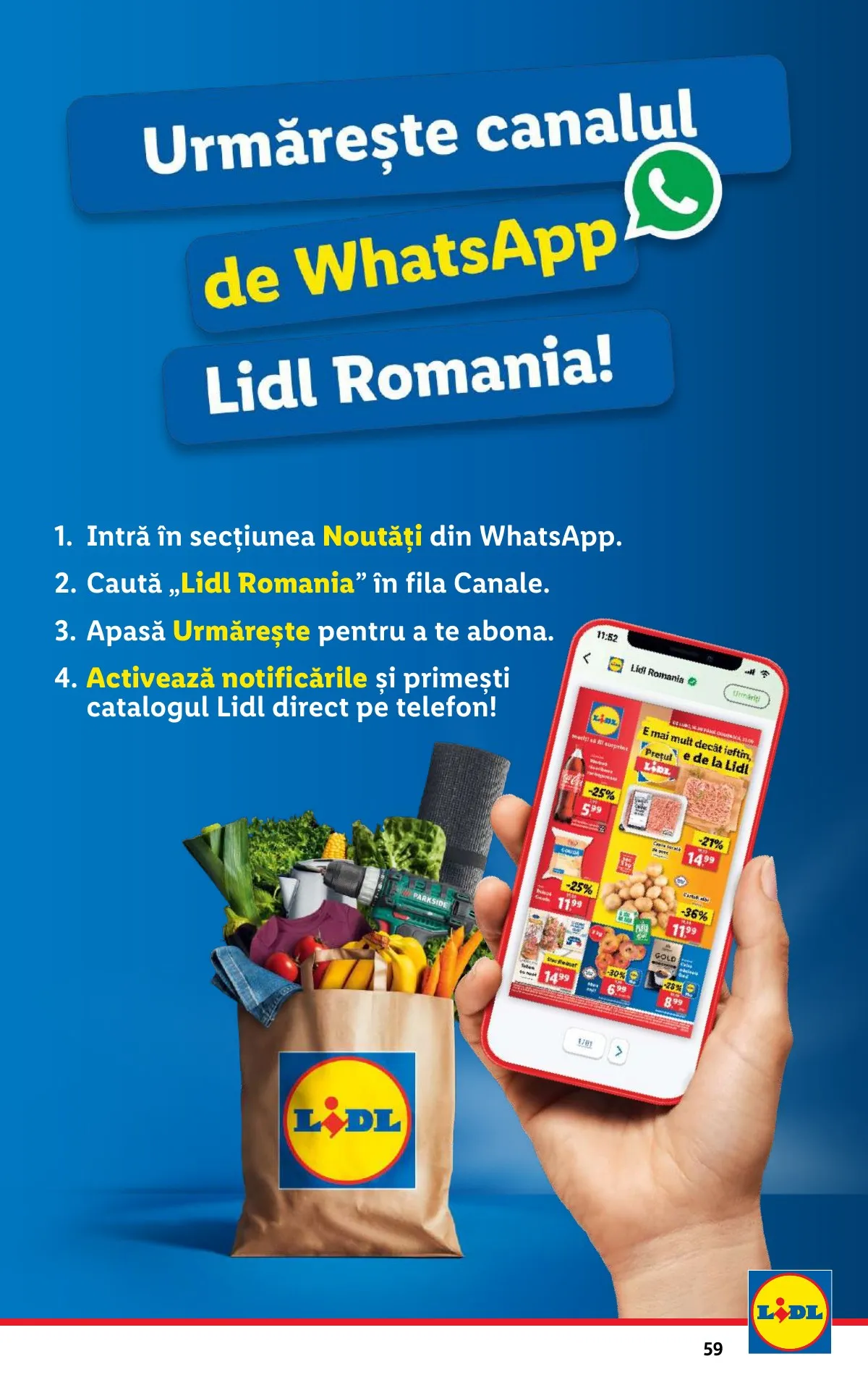 Lidl akciós újság Románia 11.18–11.24 – 59. oldal