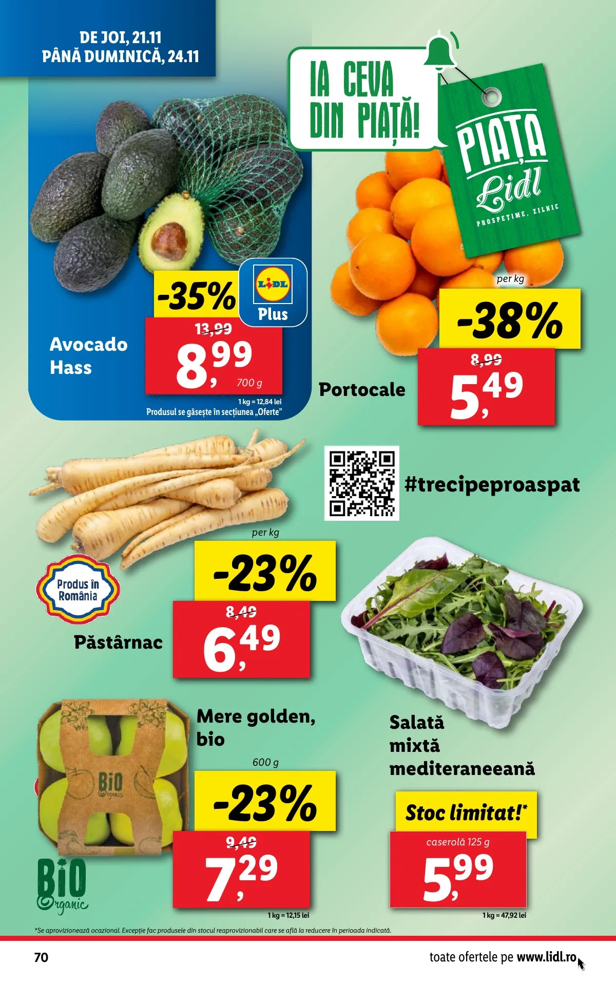 Lidl akciós újság Románia 11.18–11.24 – 70. oldal