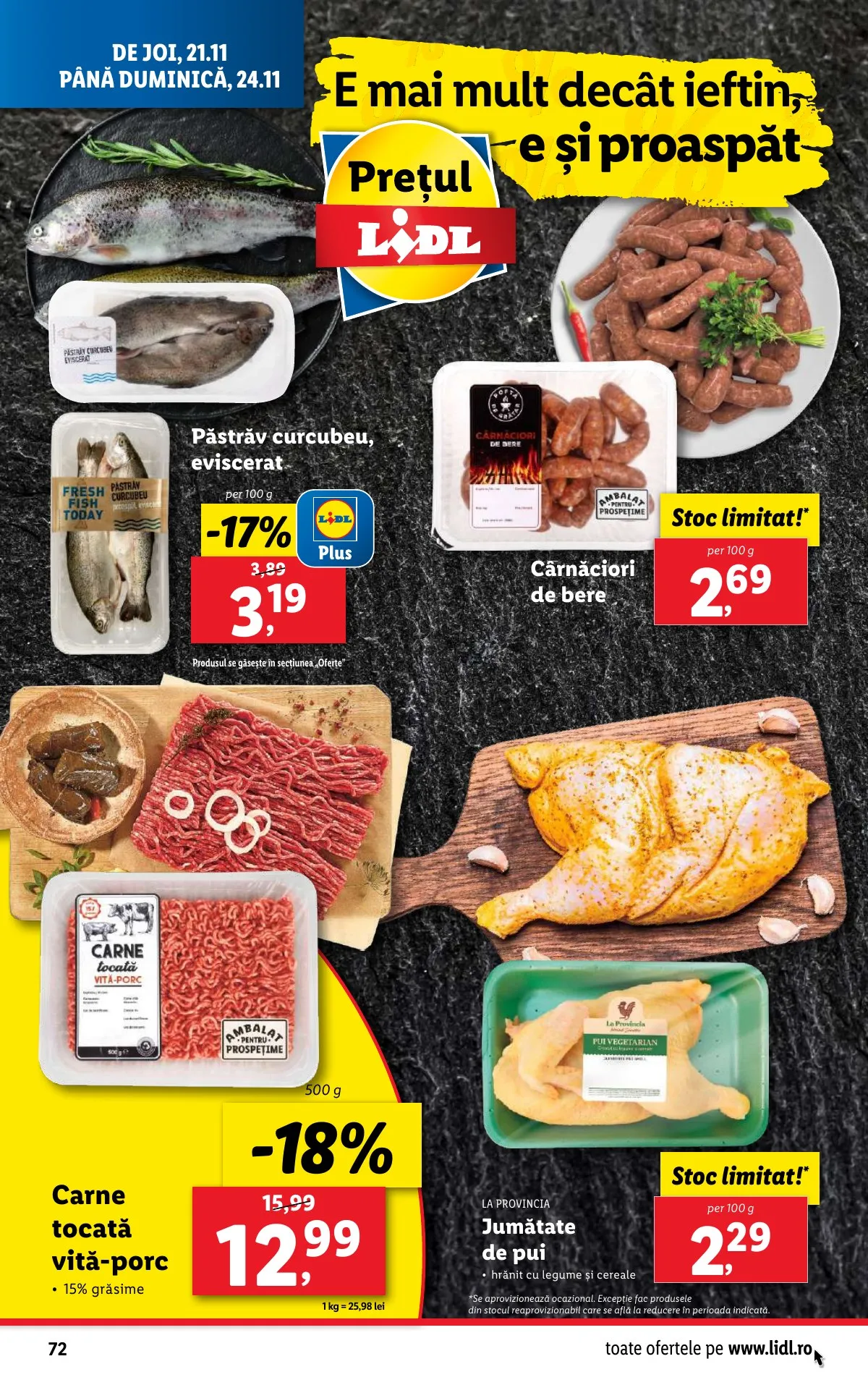 Lidl akciós újság Románia 11.18–11.24 – 72. oldal