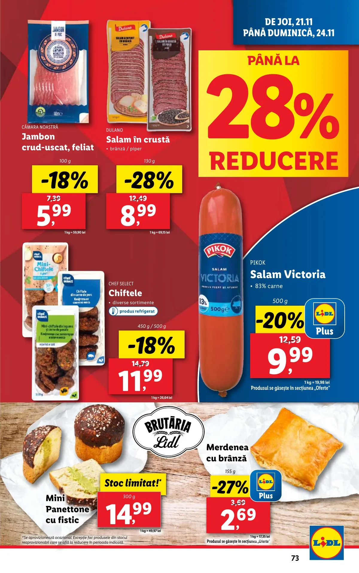 Lidl akciós újság Románia 11.18–11.24 – 73. oldal