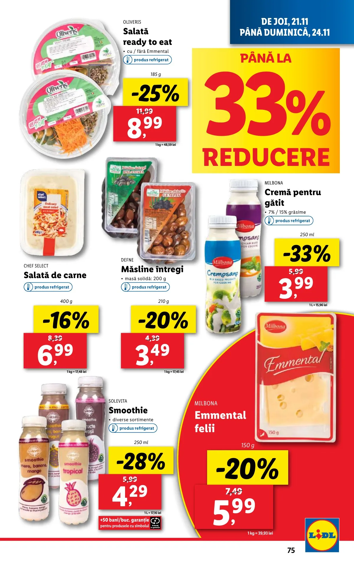 Lidl akciós újság Románia 11.18–11.24 – 75. oldal