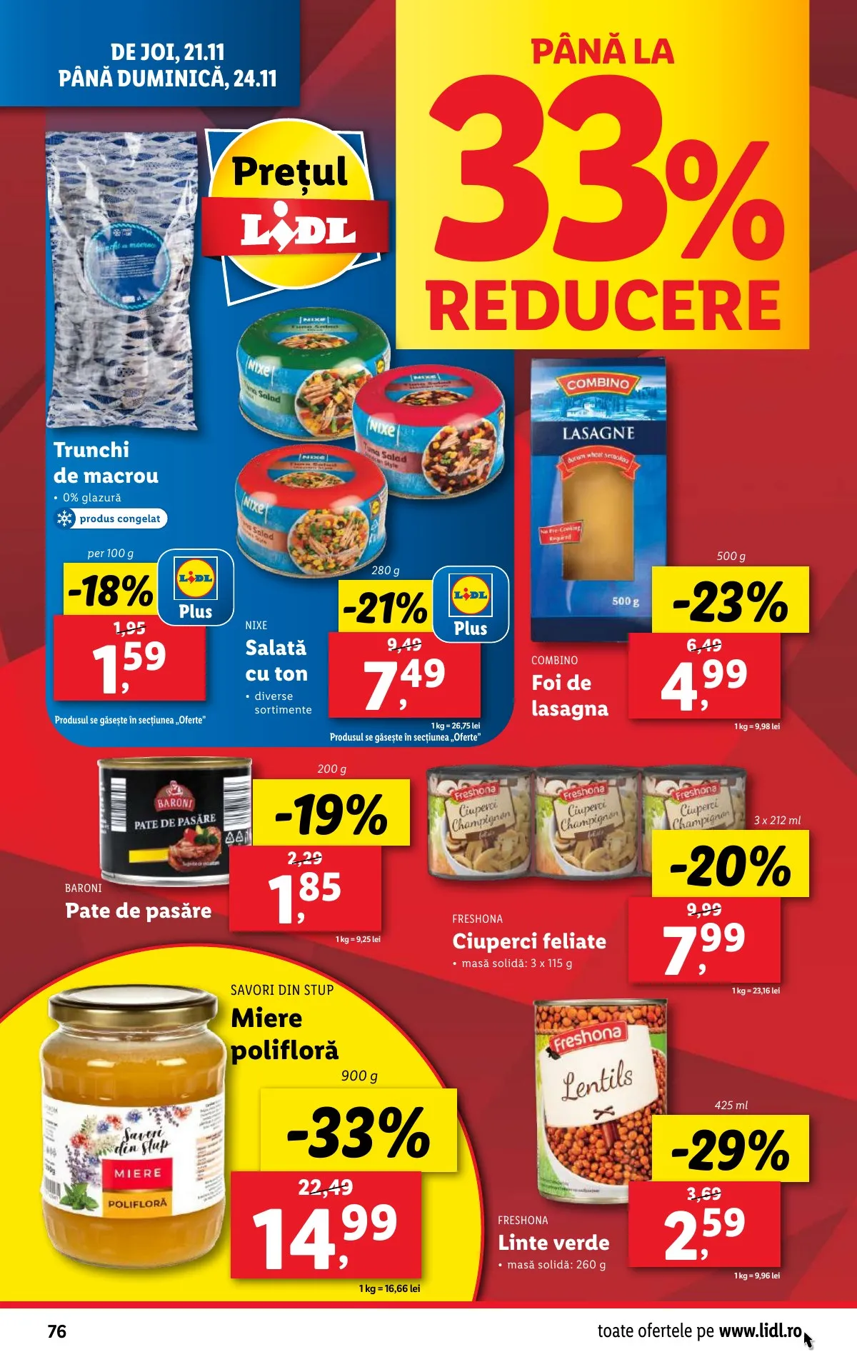 Lidl akciós újság Románia 11.18–11.24 – 76. oldal