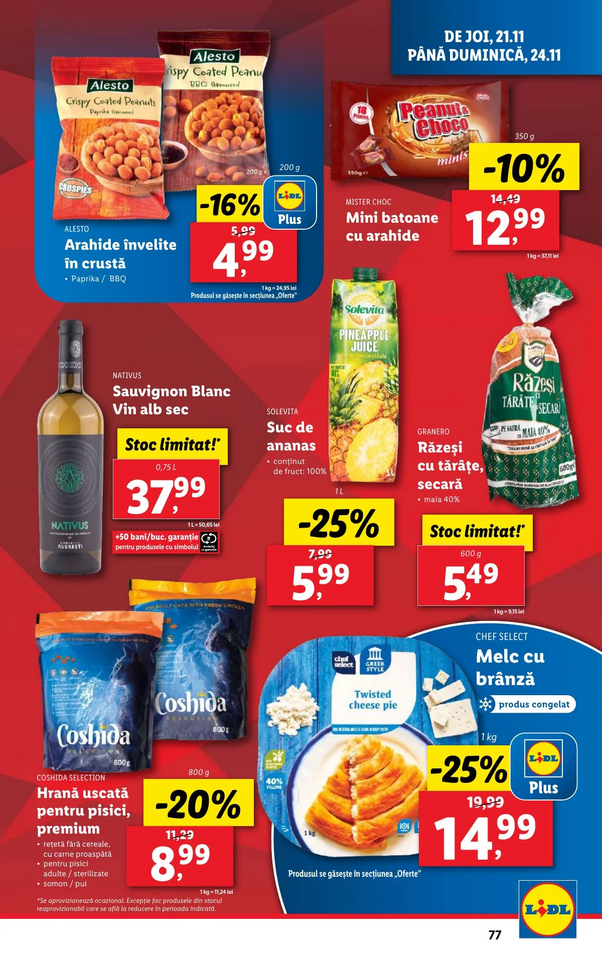 Lidl akciós újság Románia 11.18–11.24 – 77. oldal