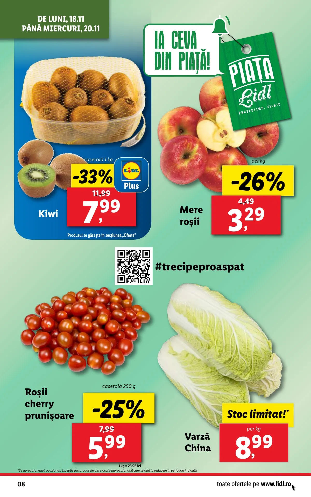 Lidl akciós újság Románia 11.18–11.24 – 8. oldal