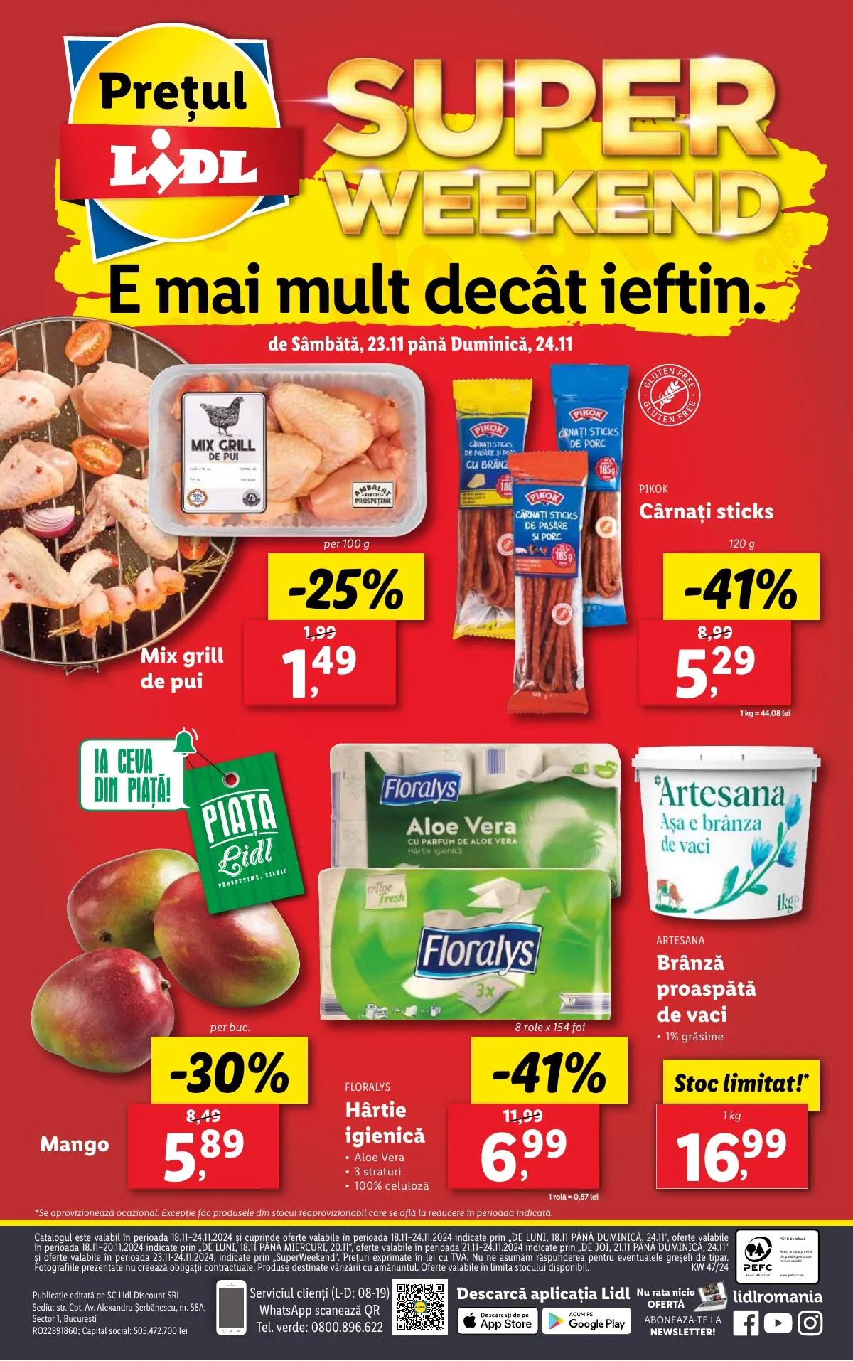 Lidl akciós újság Románia 11.18–11.24 – 82. oldal