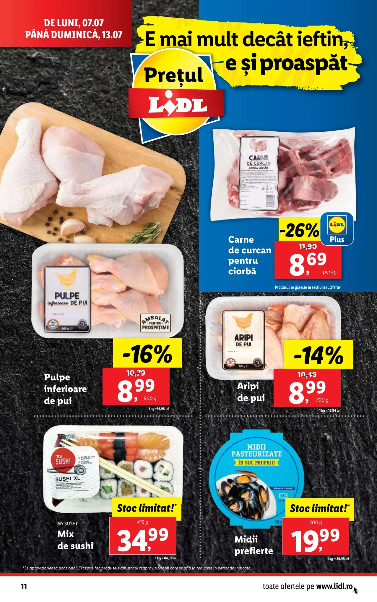 Lidl akciós újság Románia 07.07–07.13 – 12. oldal