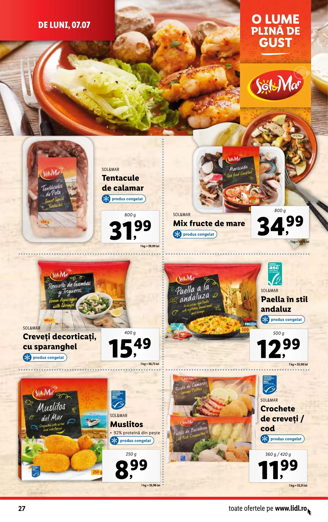 Lidl akciós újság Románia 07.07–07.13 – 28. oldal