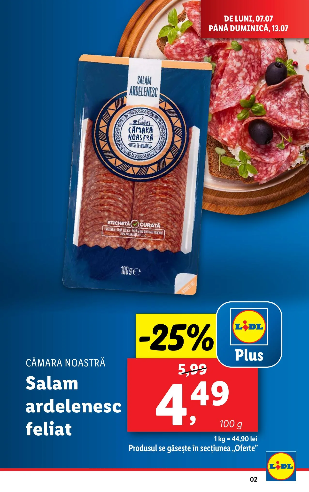 Lidl akciós újság Románia 07.07–07.13 – 3. oldal