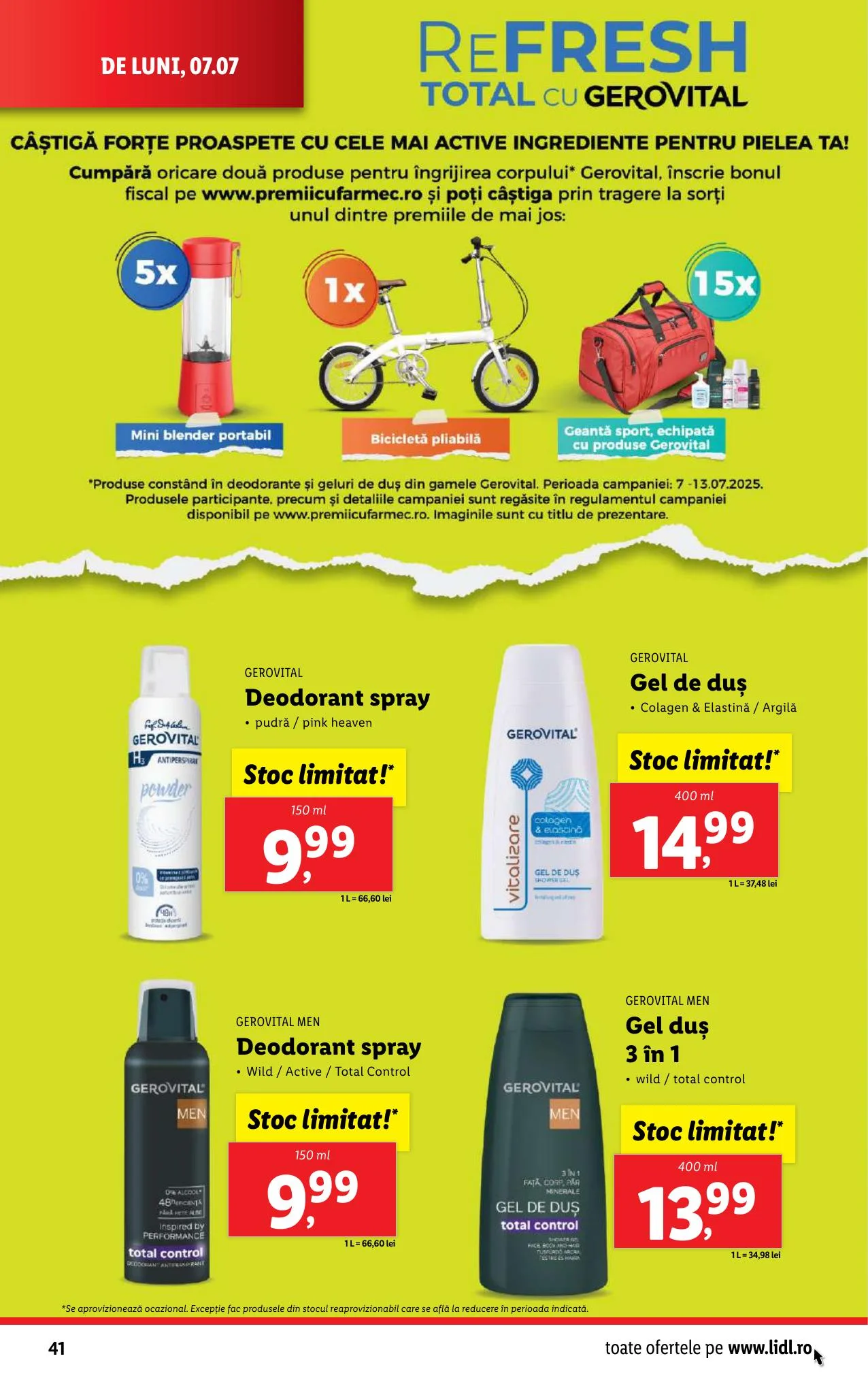 Lidl akciós újság Románia 07.07–07.13 – 42. oldal
